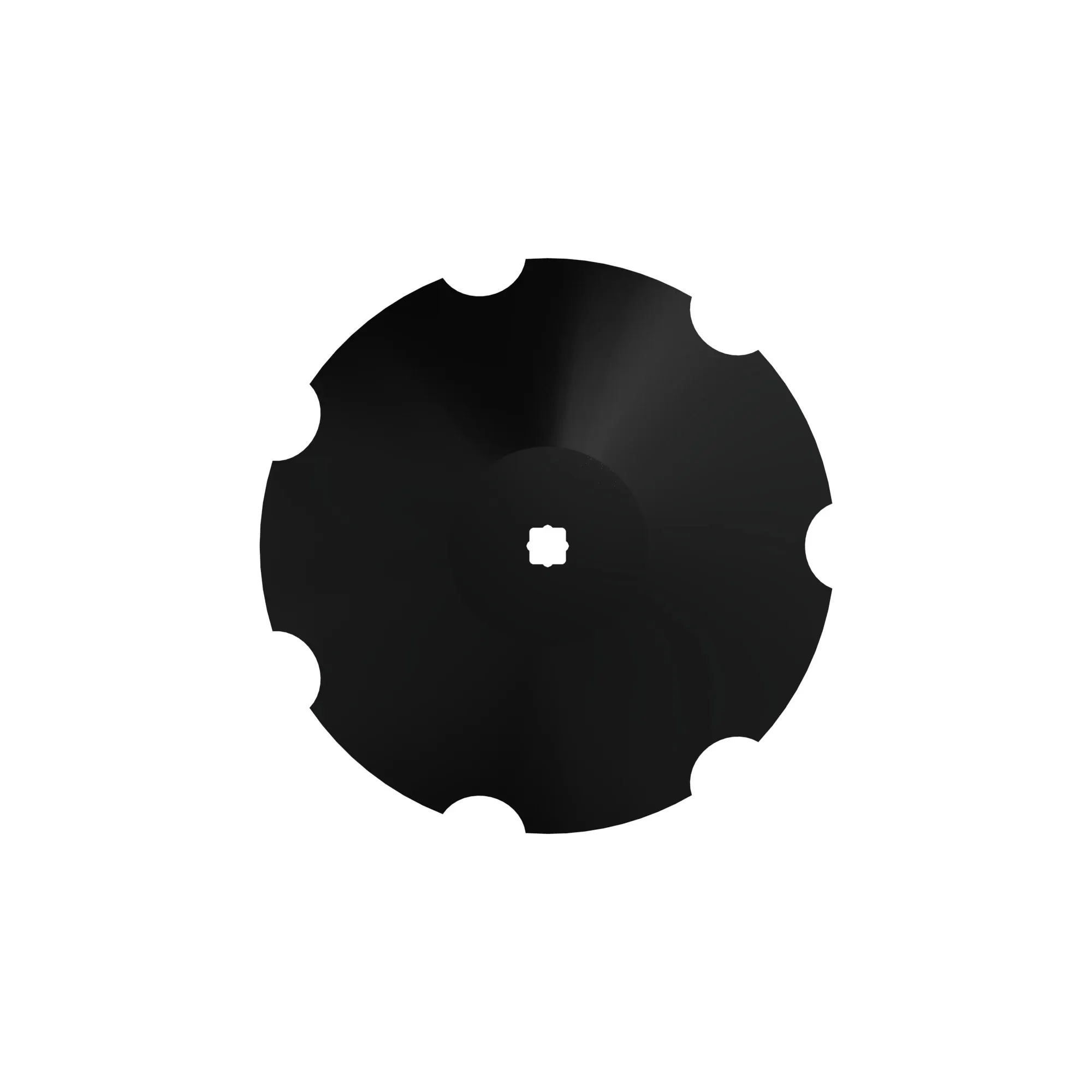 22" DIA. 25DEG CONE DISK CUT-OUT