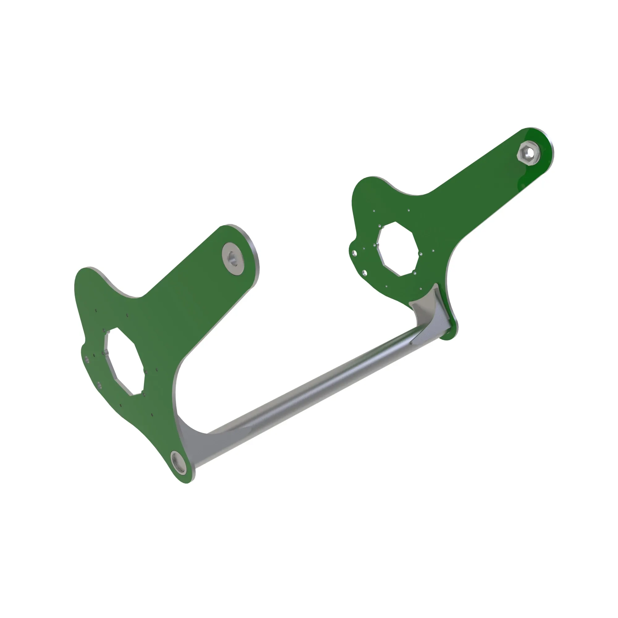 John Deere Lower Knock Down Roller Cradle - AXT13436