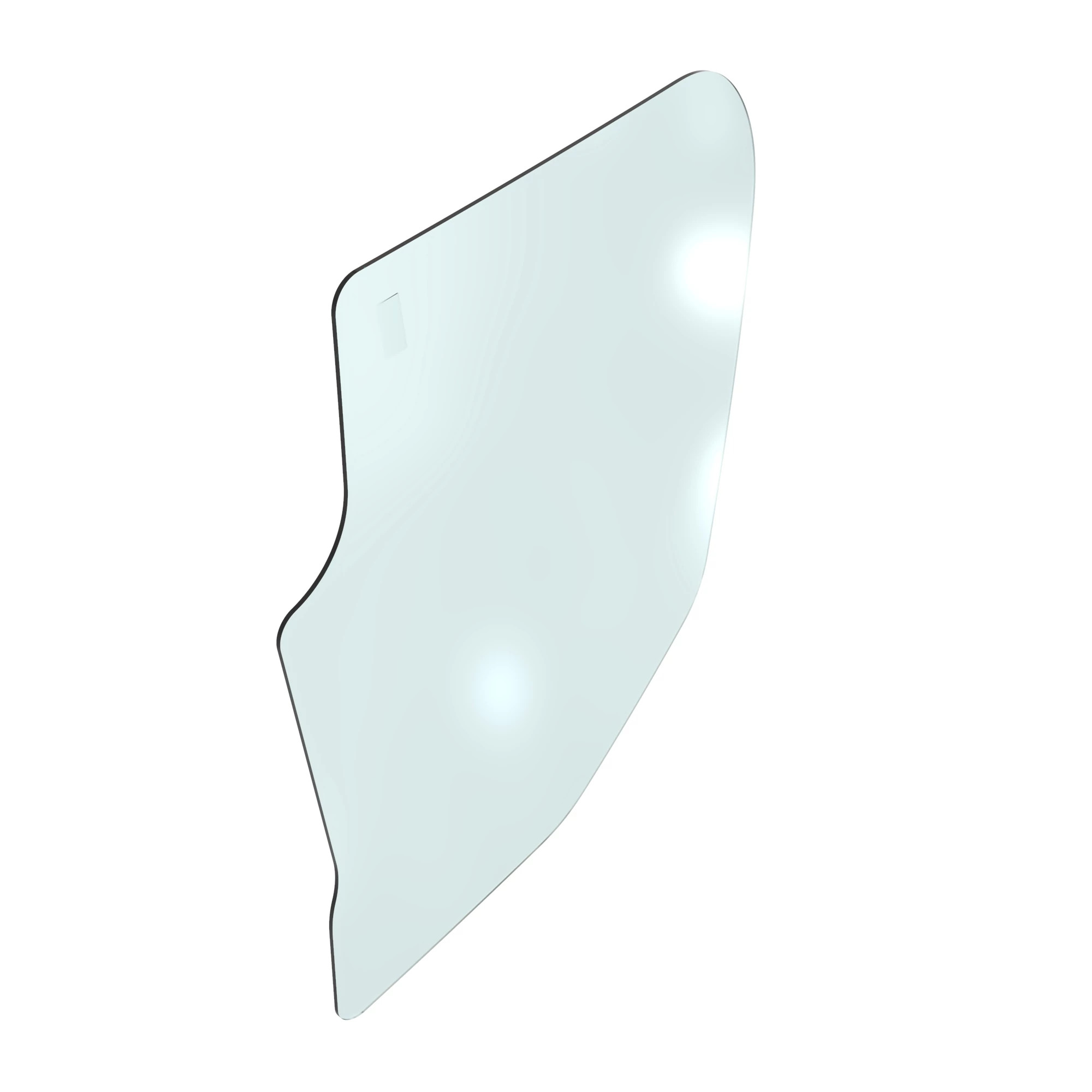 M176598: Janela de Vidro Temperado com Medidas 787mmx666,4mm e Espessura de 5mm da Estação do Operador