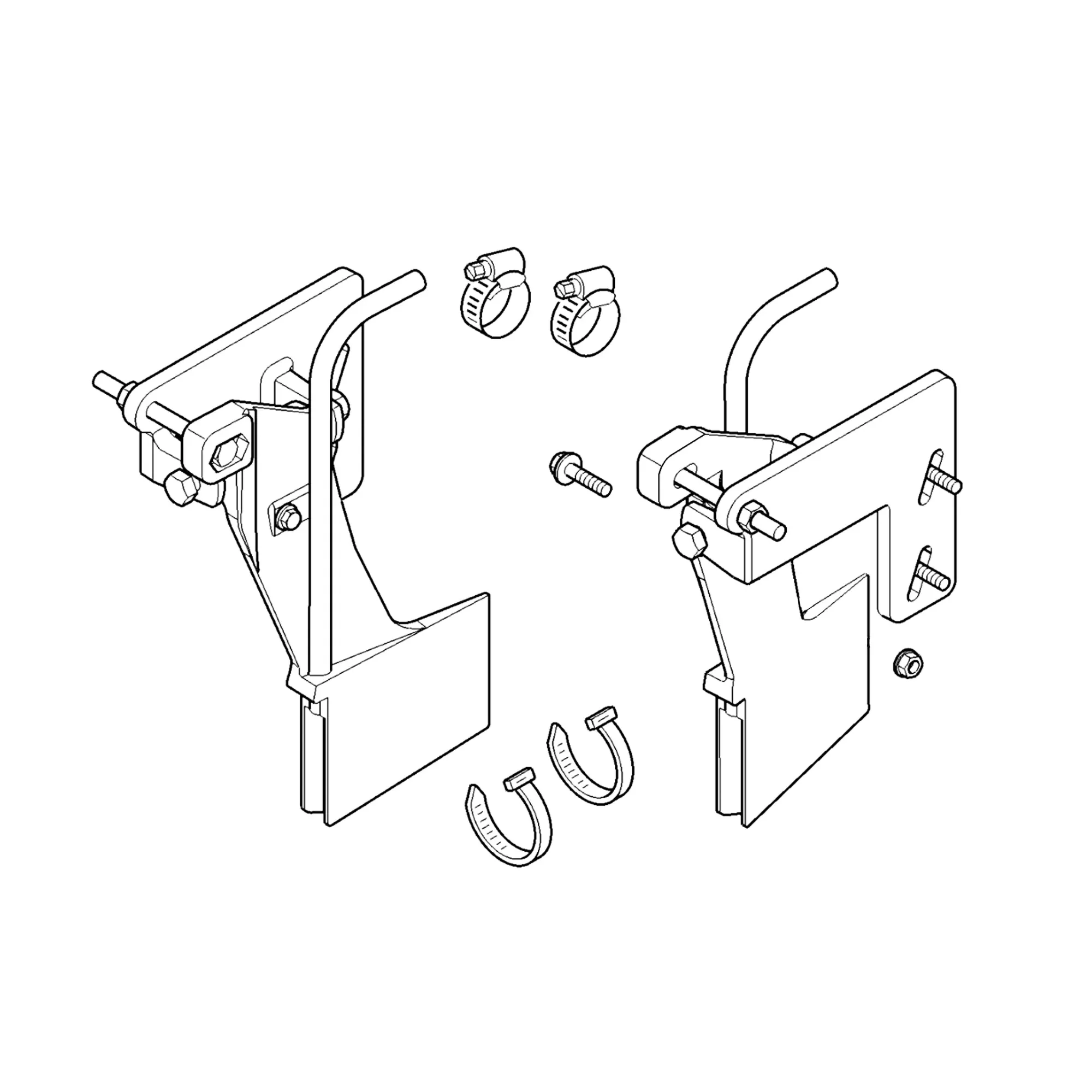 John Deere Liquid Fertilizer Spout Kit - BA26257