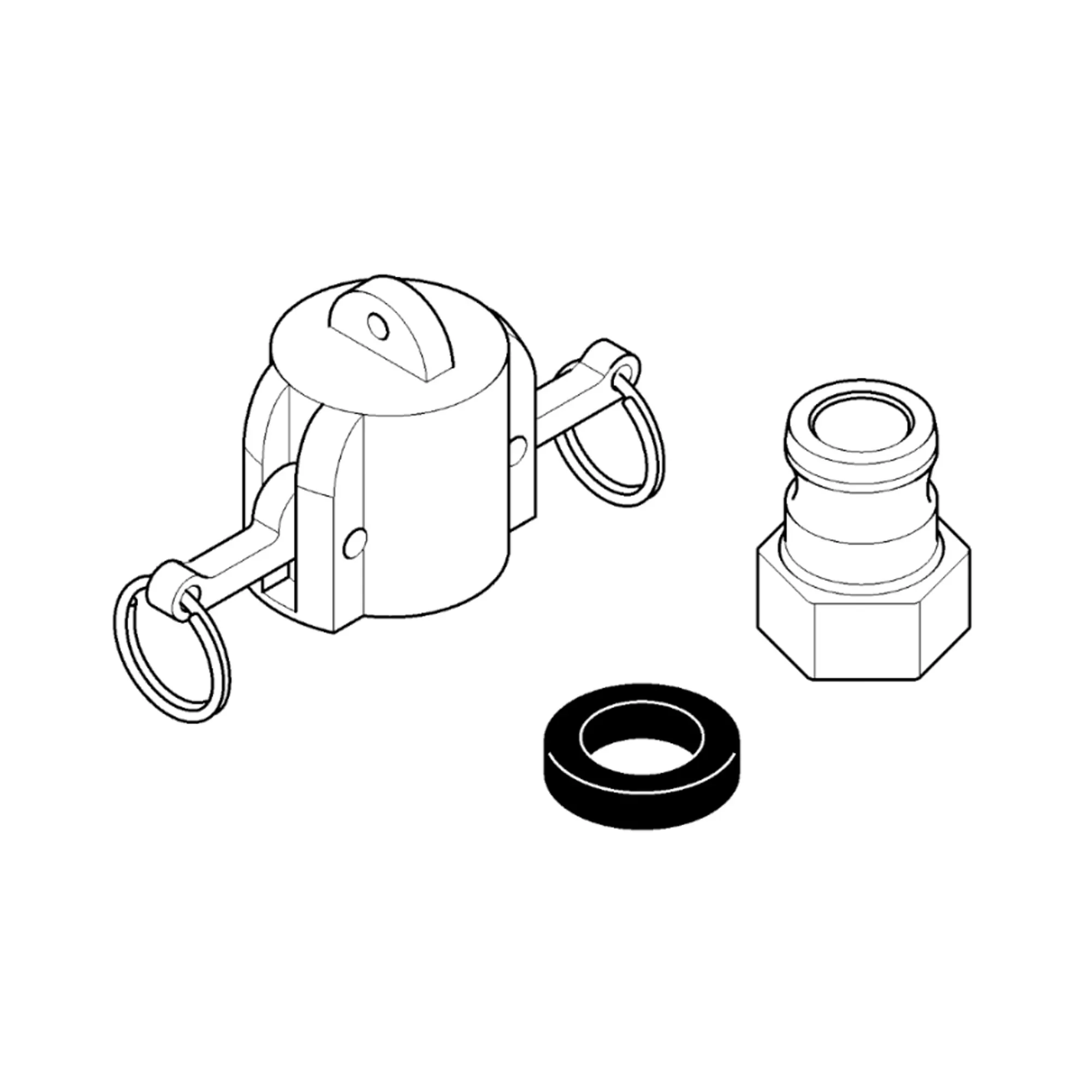 John Deere Boom Plumbing Cleanout Kit - BN202517