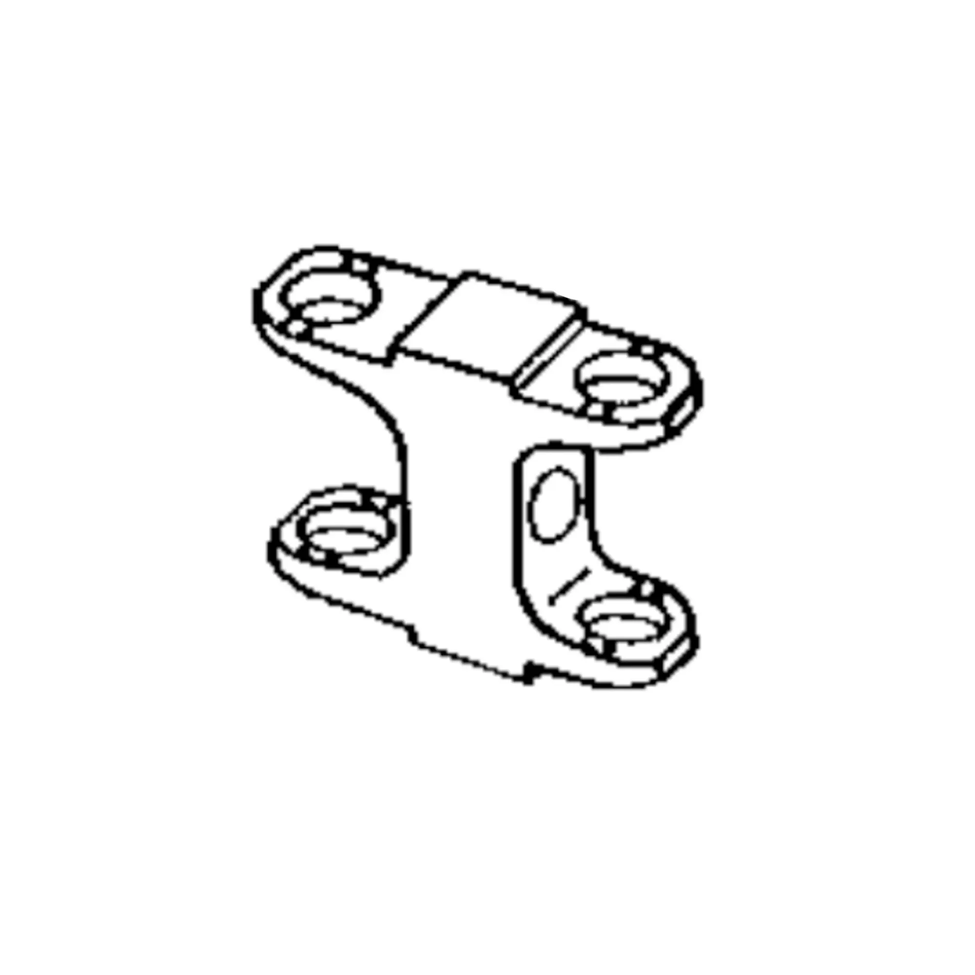 John Deere Universal Joint Yoke - T123500