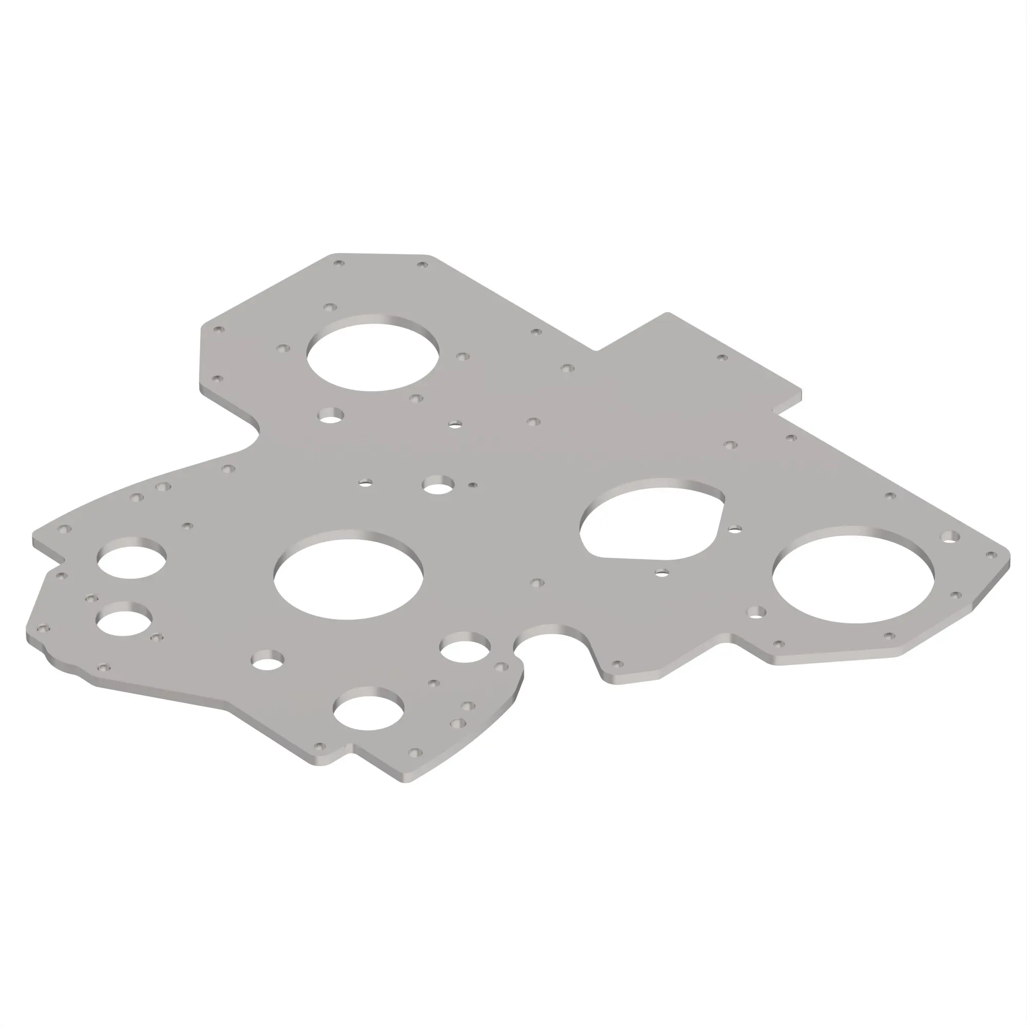 John Deere Cylinder Block Front Plate - DZ113854