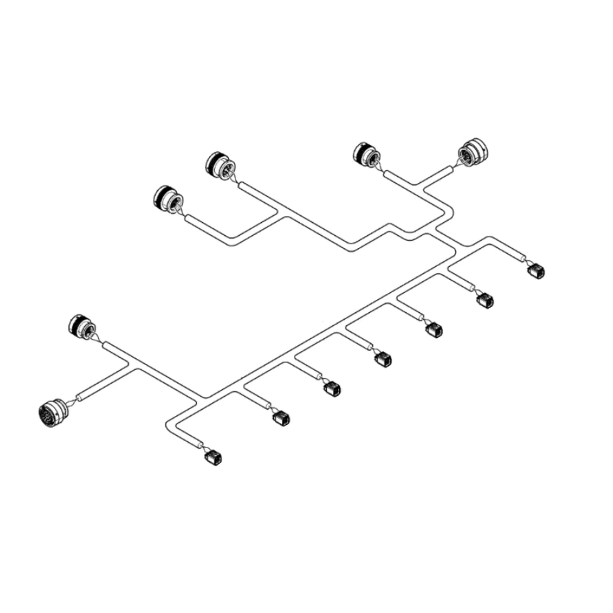 John Deere Center Frame Wiring Harness - AKK43099