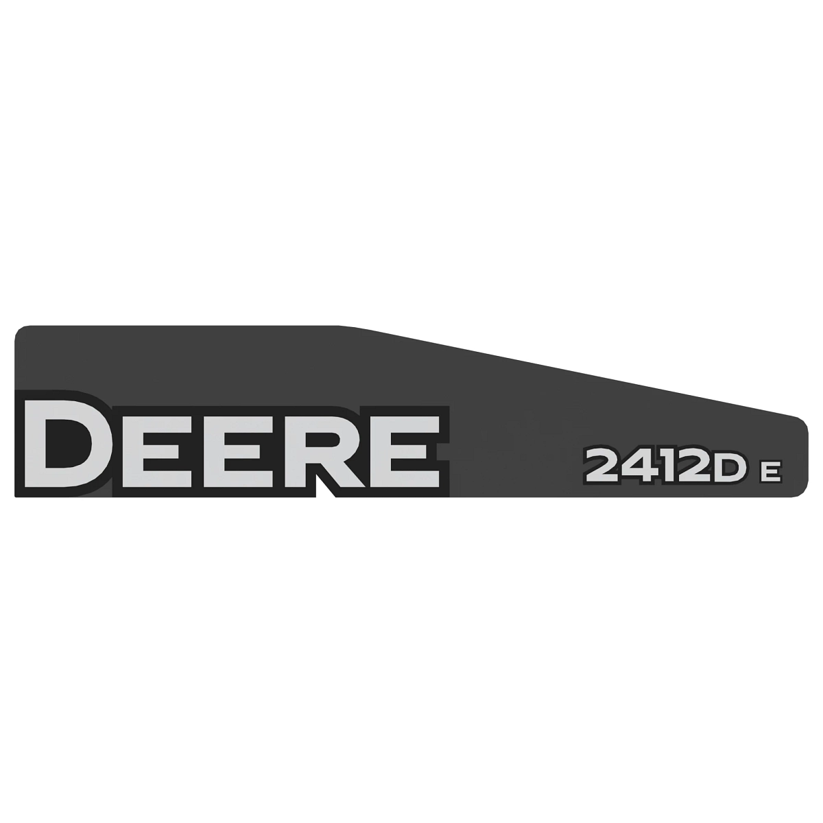 Label, Decal-2412E Model Number