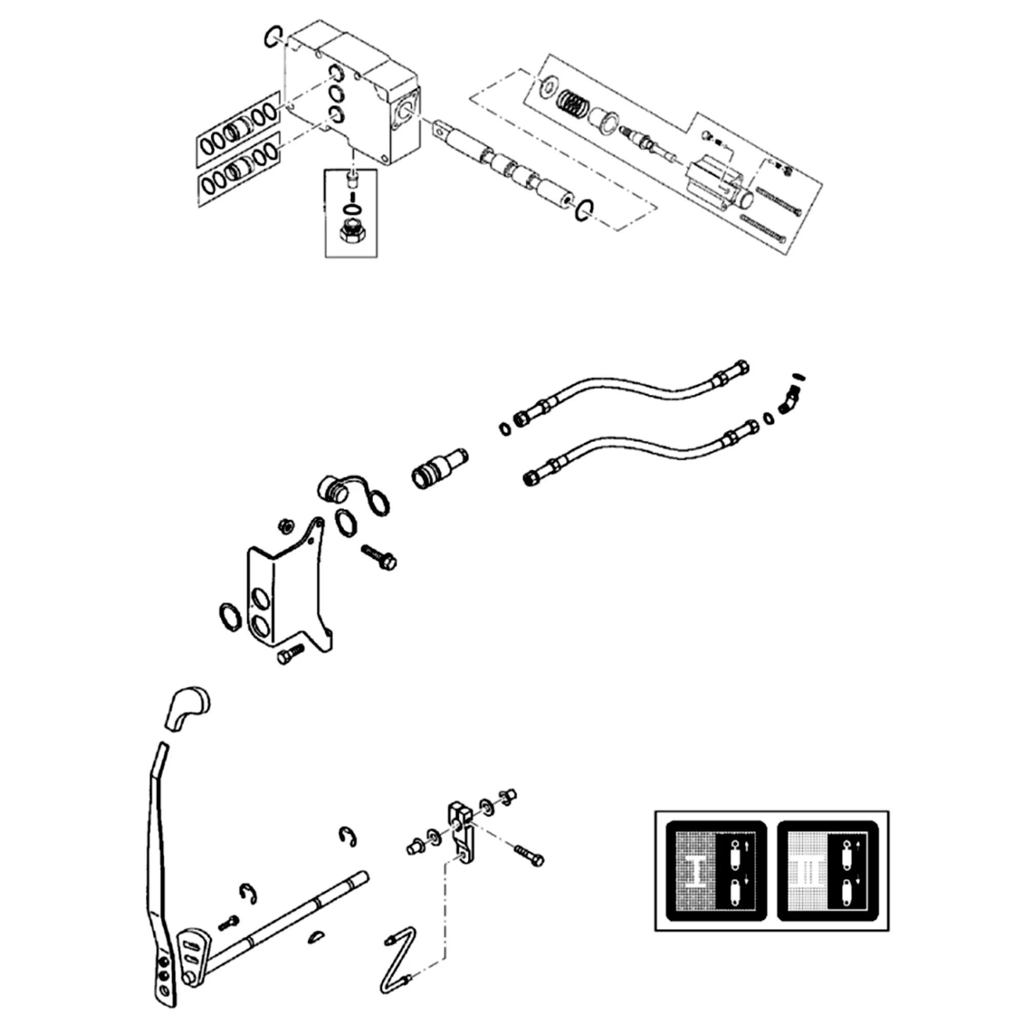 John Deere Selective Control Valve Kit - LV100117