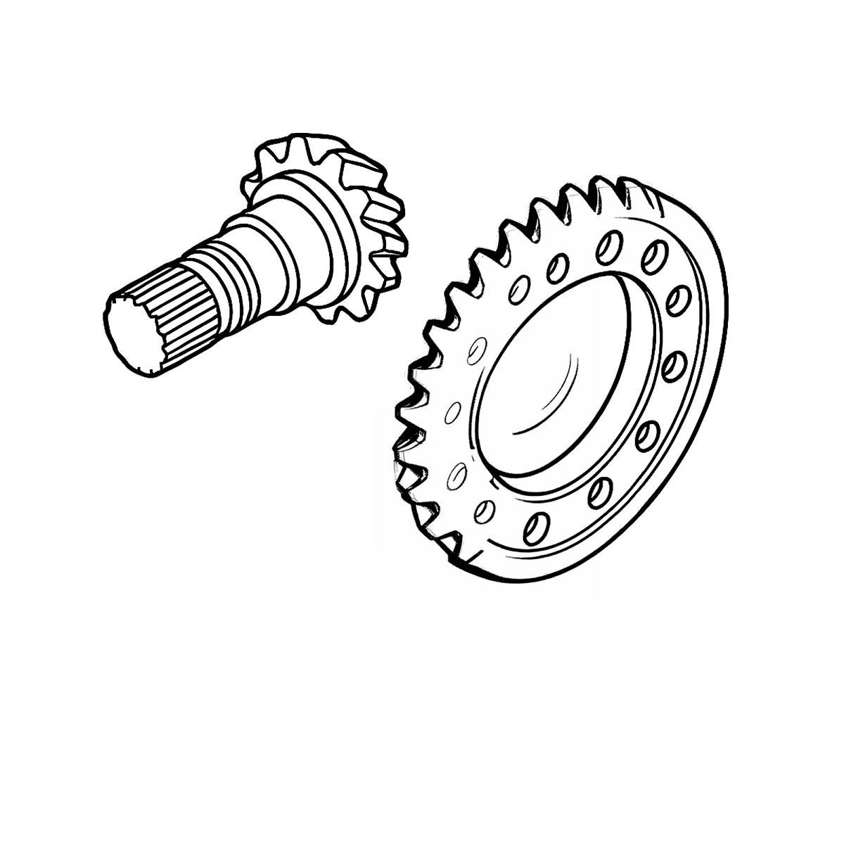 Crown Wheel and Pinion