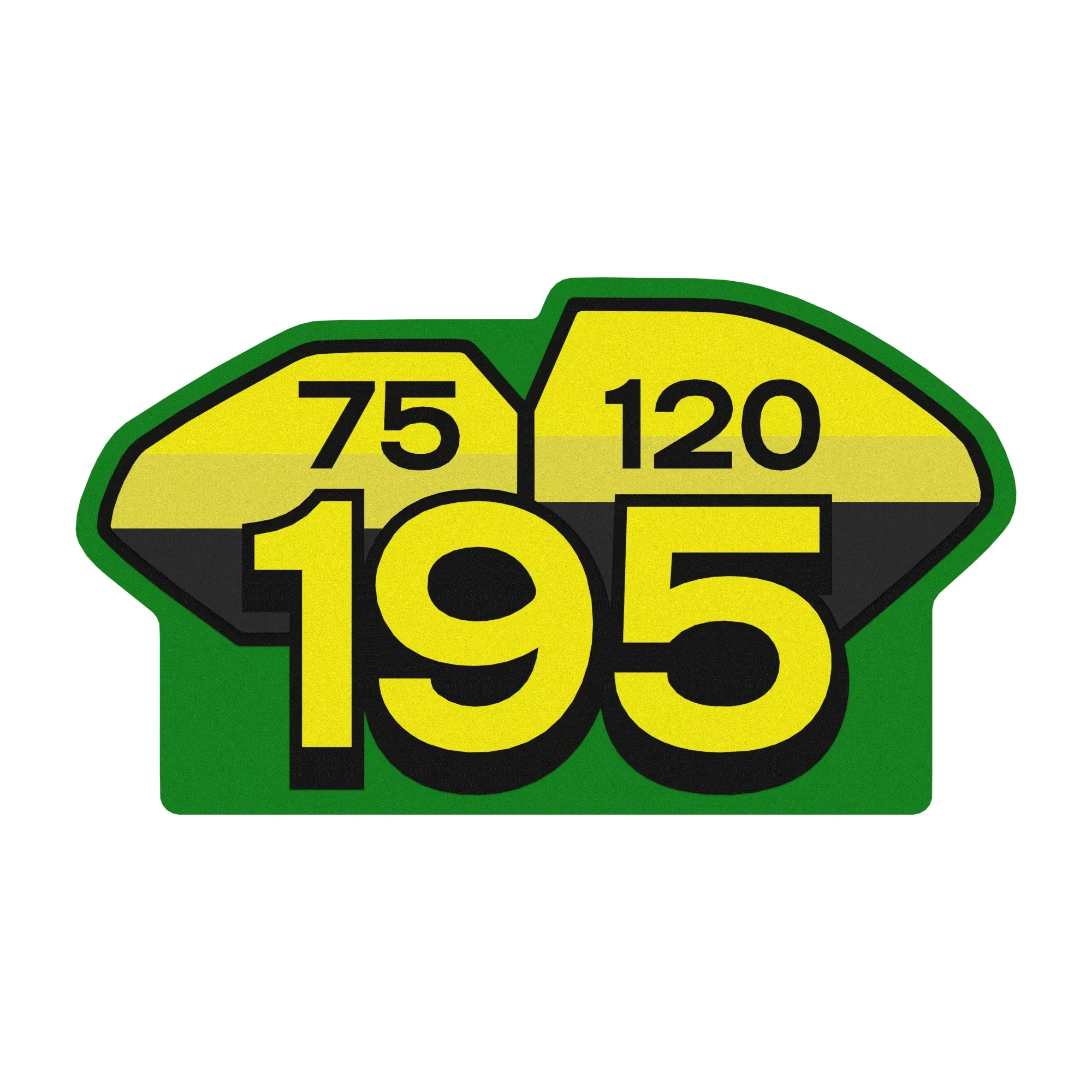 John Deere 195 Bushel Cart, Decal - A72033