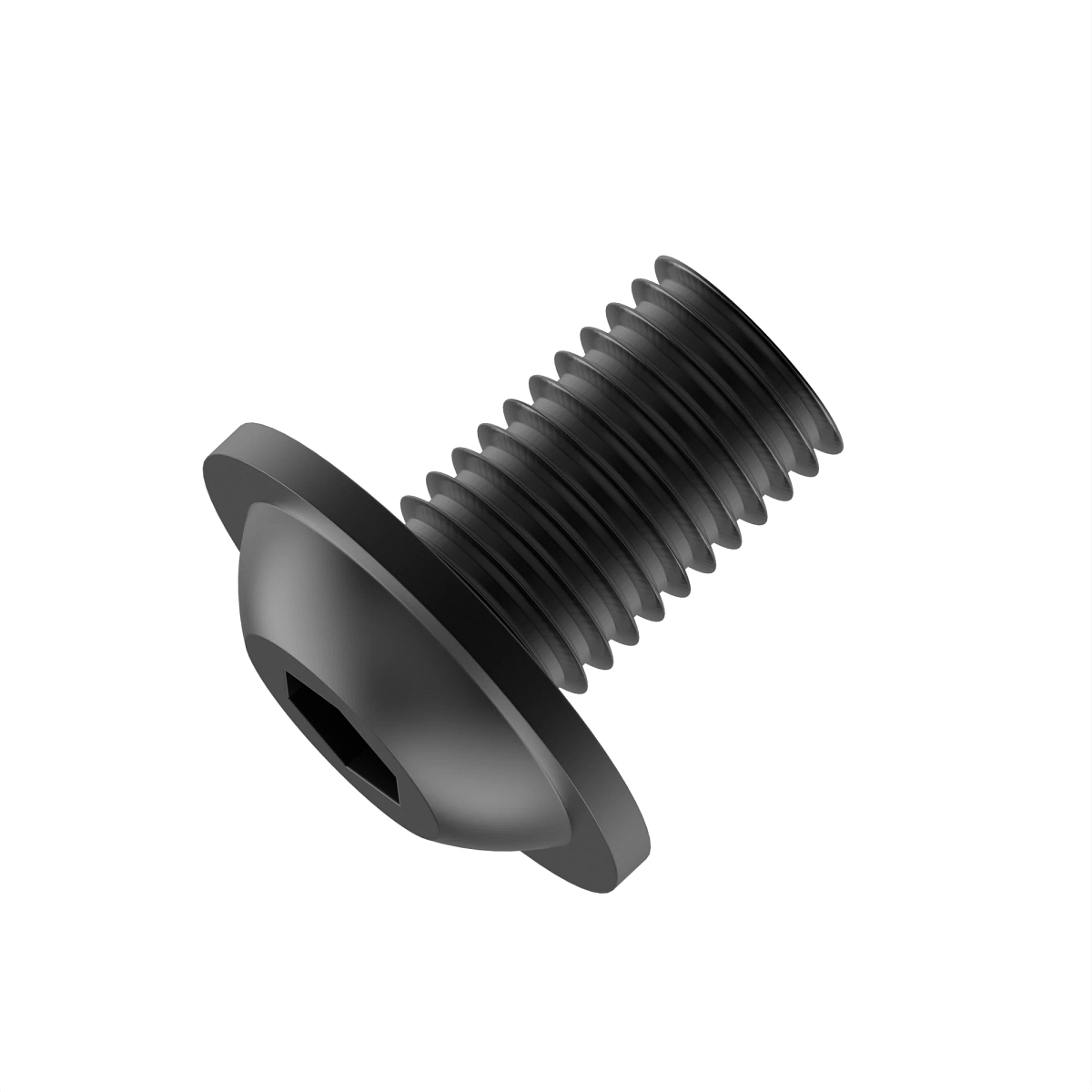 Screw, Hex Socket, Button HD Flanged