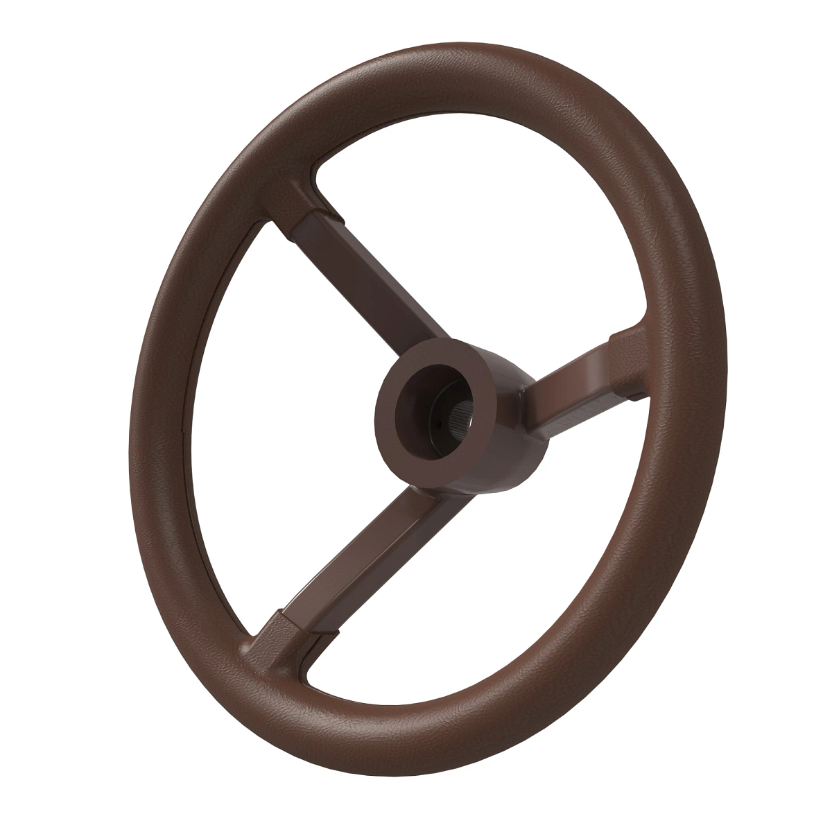 STEERING WHEEL, LEATHER