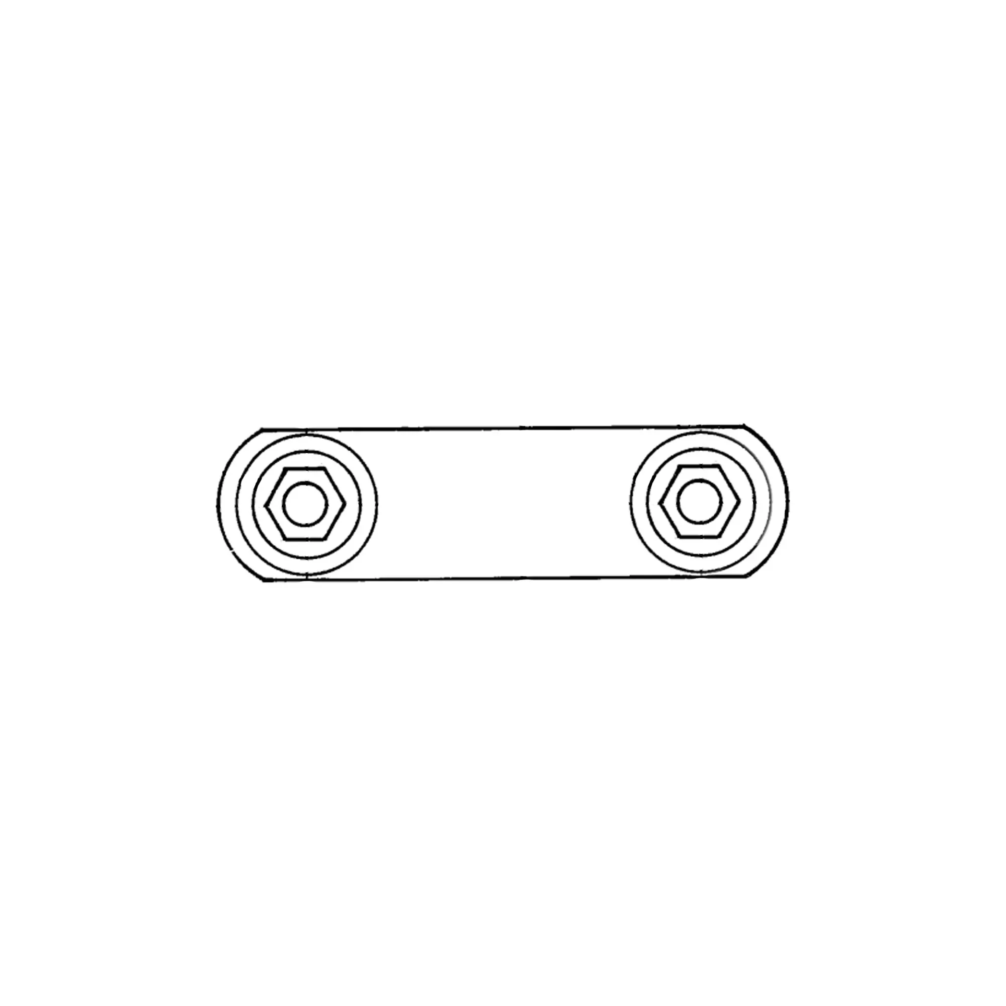 John Deere Loader Control Valve Linkage - AT65257