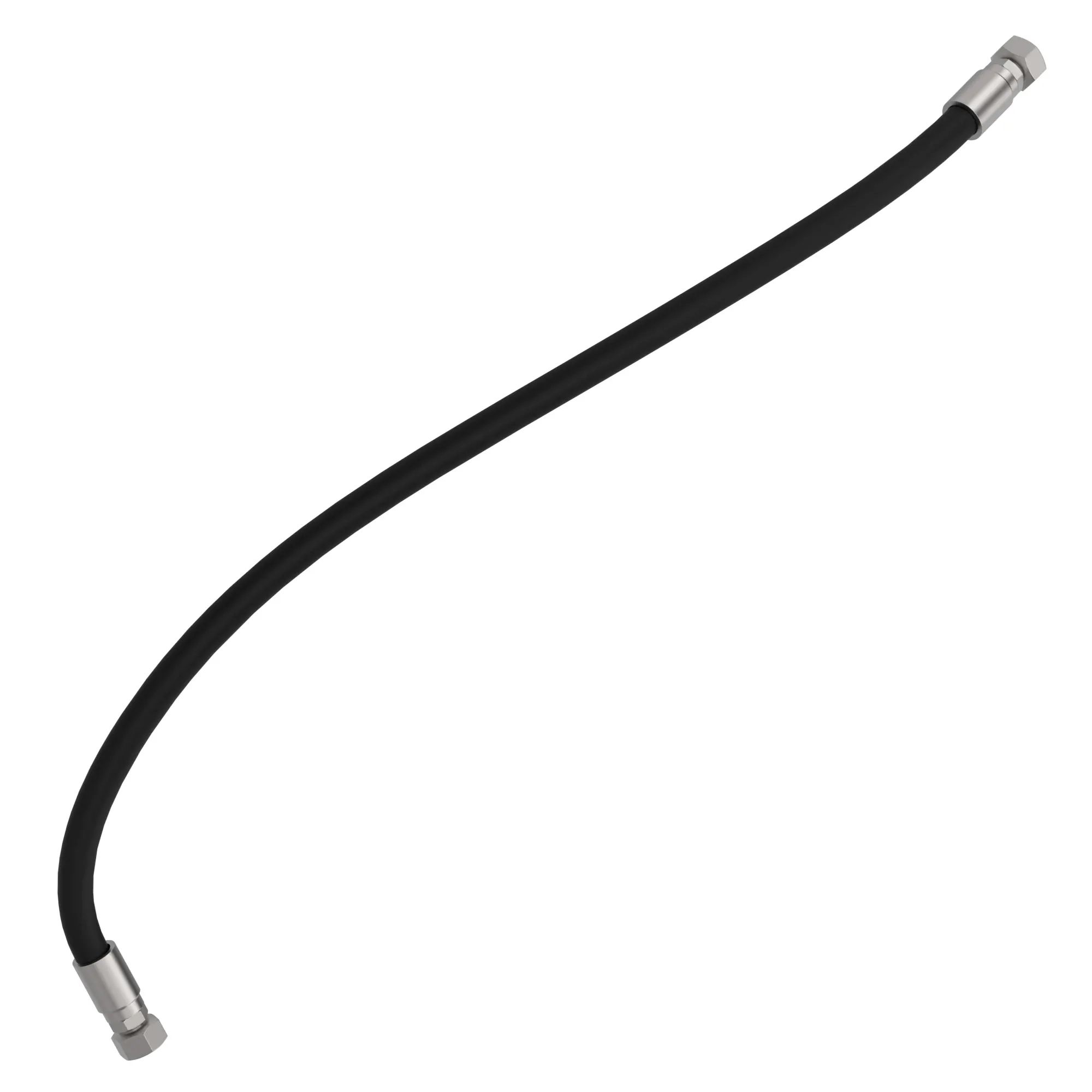 John Deere Feedroll Control Pressure Hydraulic Hose - AXE36968
