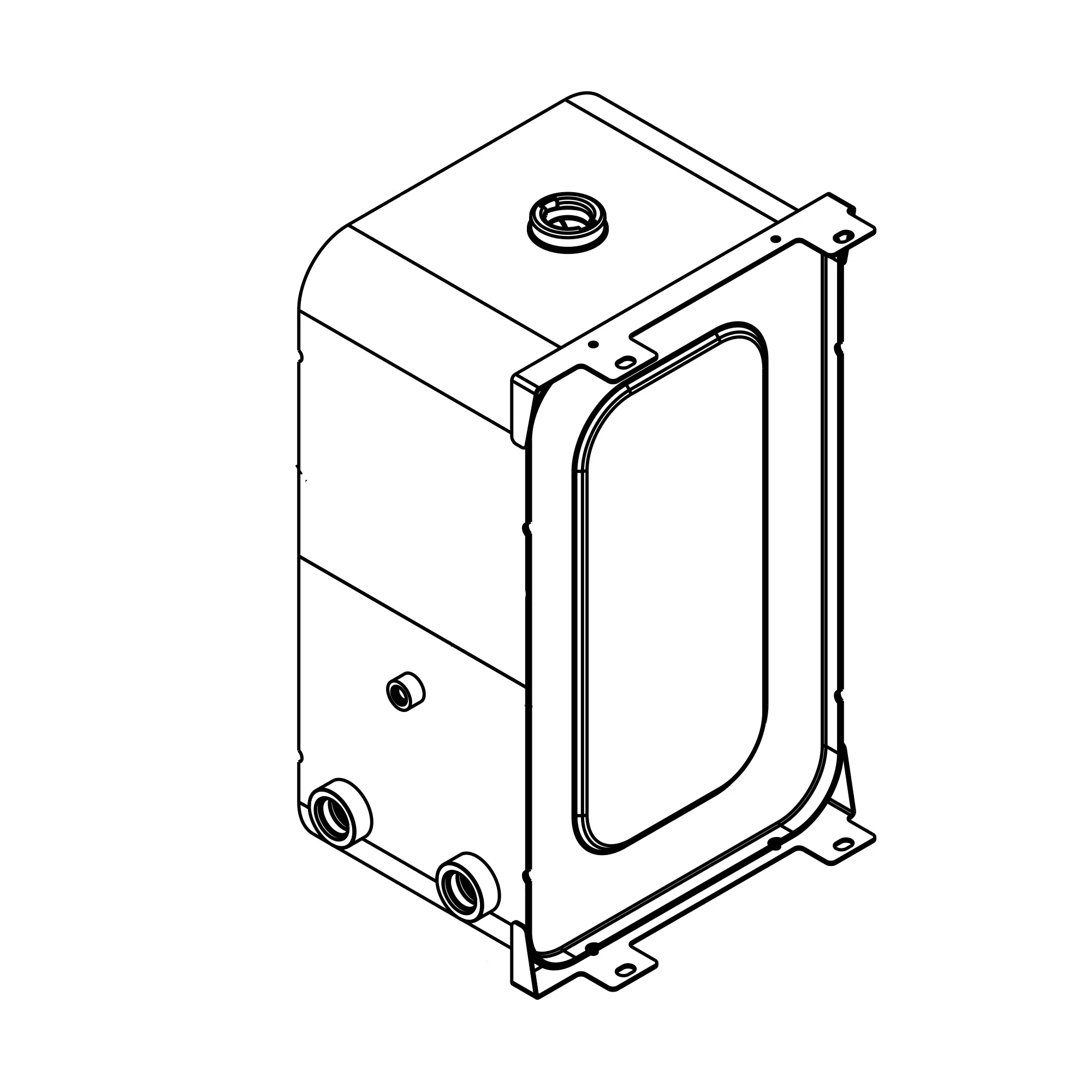 John Deere Hydraulic Reservoir - AXE17367