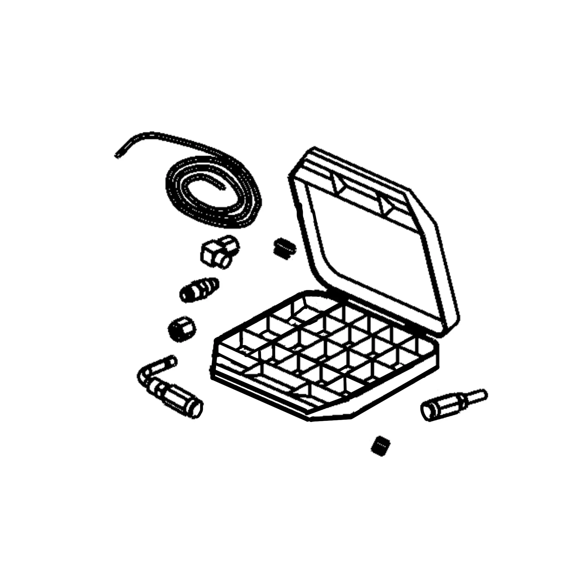 John Deere Lubrication Harness System Repair Kit - F072976