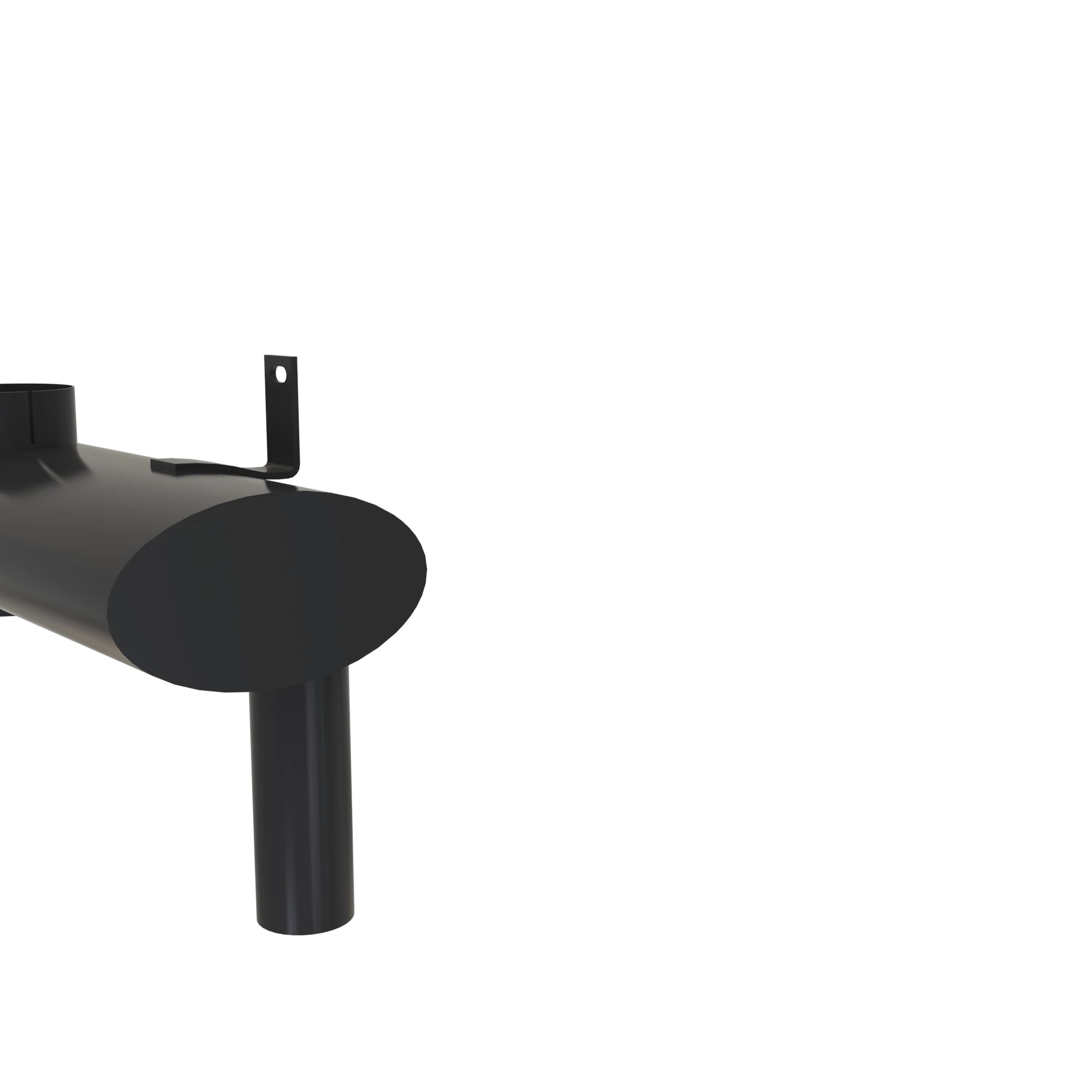 MUFFLER,BODY MUFFLER, FOR USE WITH TURBO