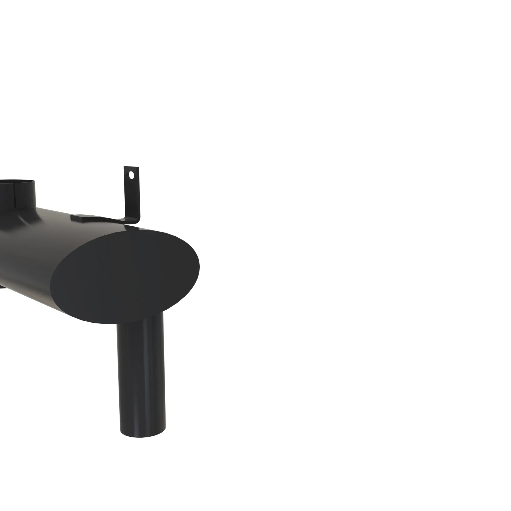 MUFFLER,BODY MUFFLER, FOR USE WITH TURBO