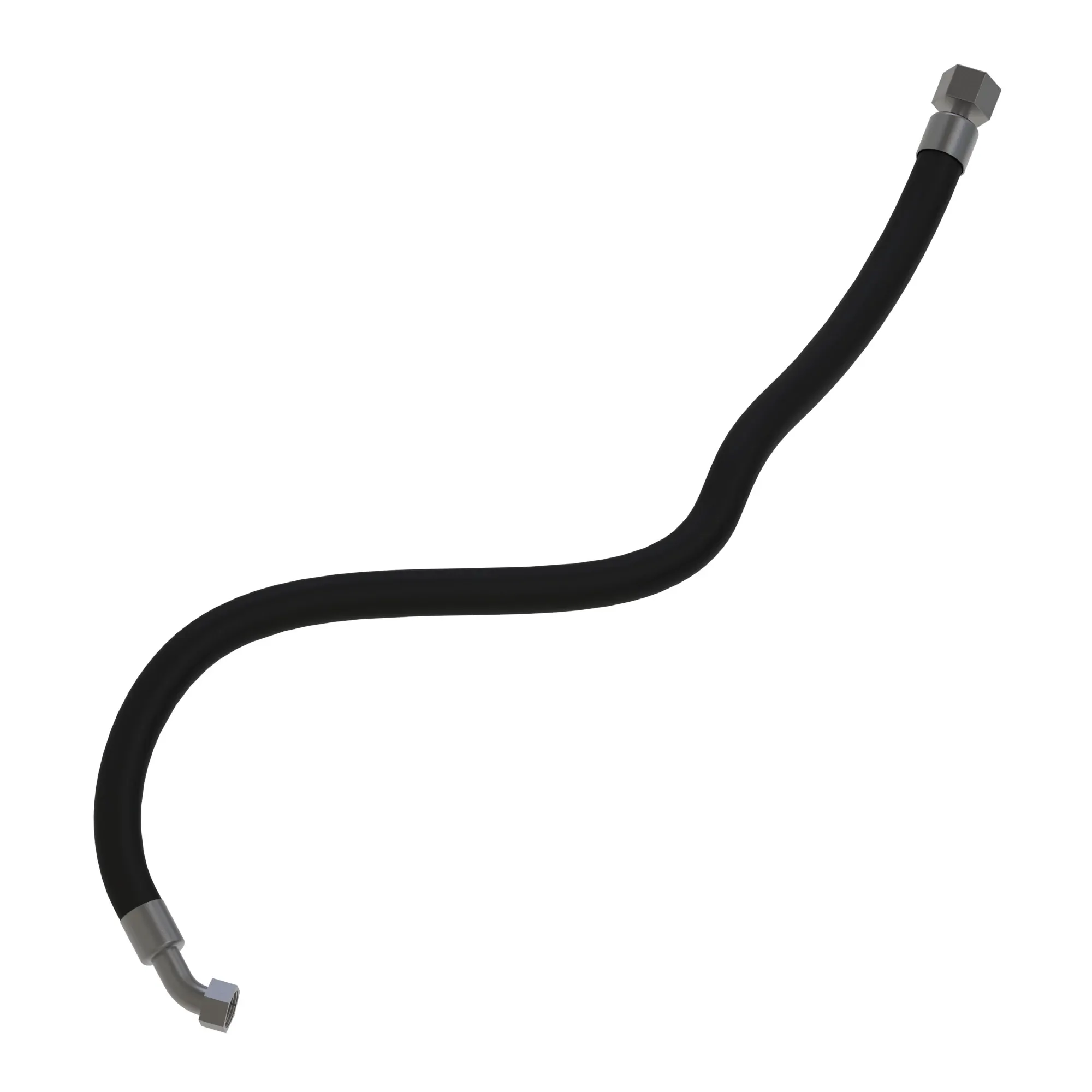 John Deere Engine to Torque Converter Hydraulic Hose - AXT12738