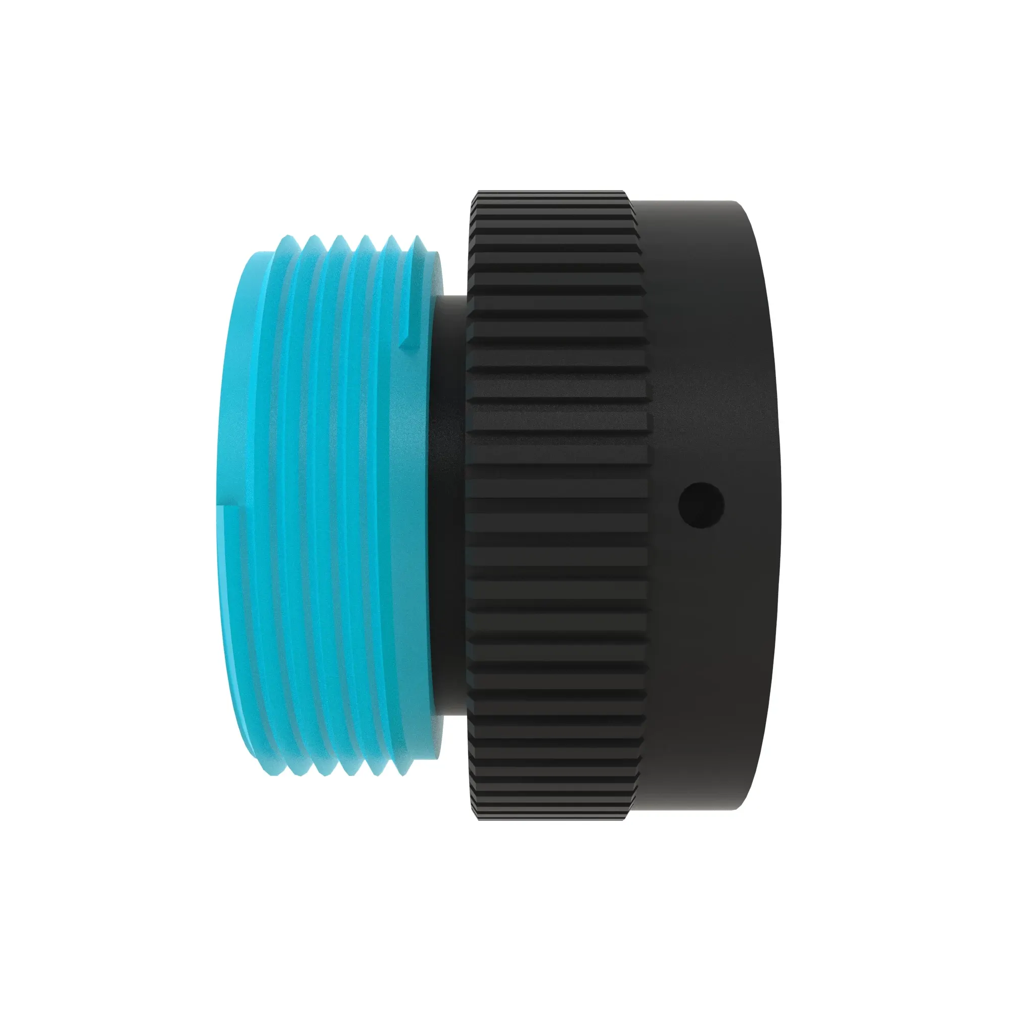 CONN DEUTSCH HDP20 23W FS BLK PLSTC