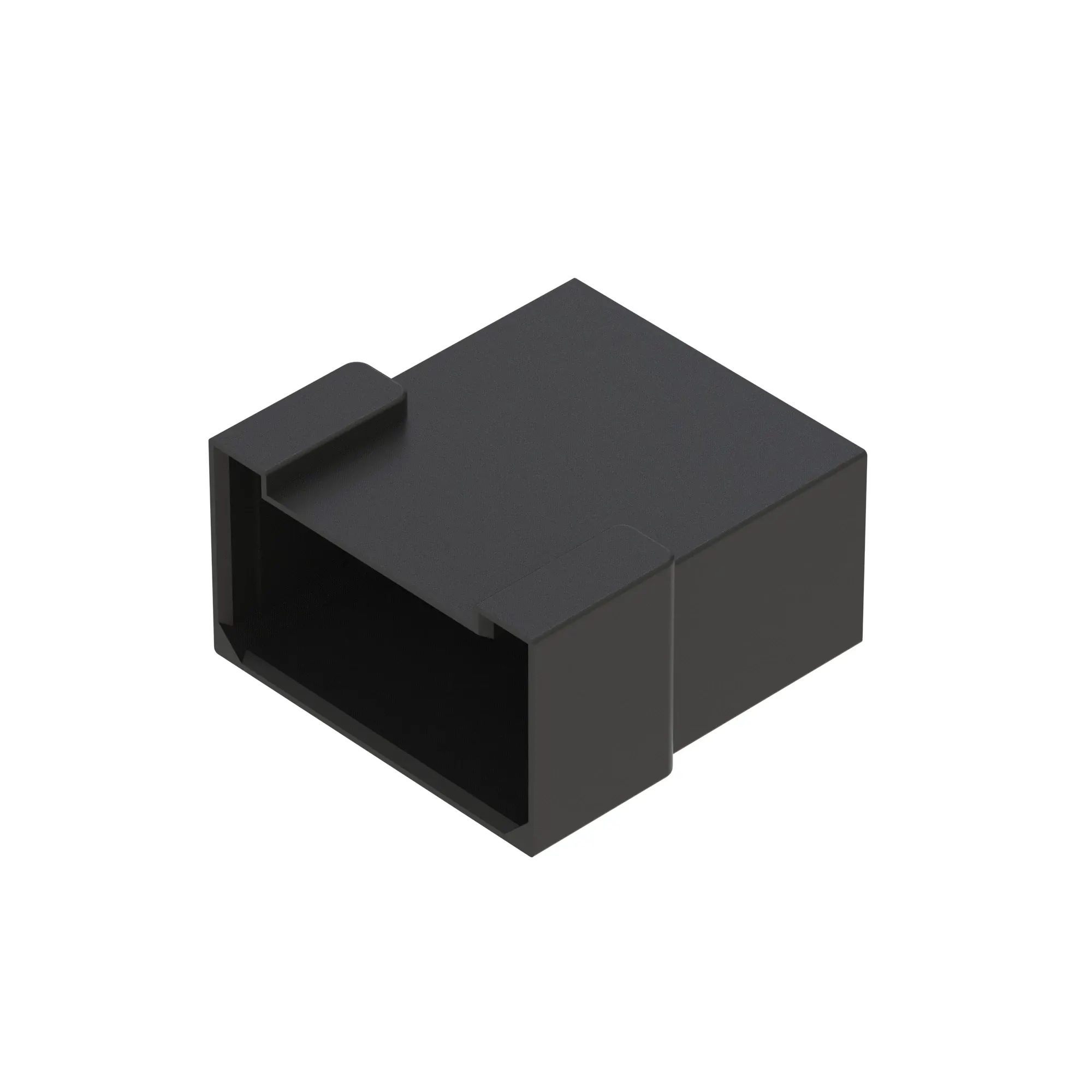 Conn Tyco Faston 6W F Blk Nylon