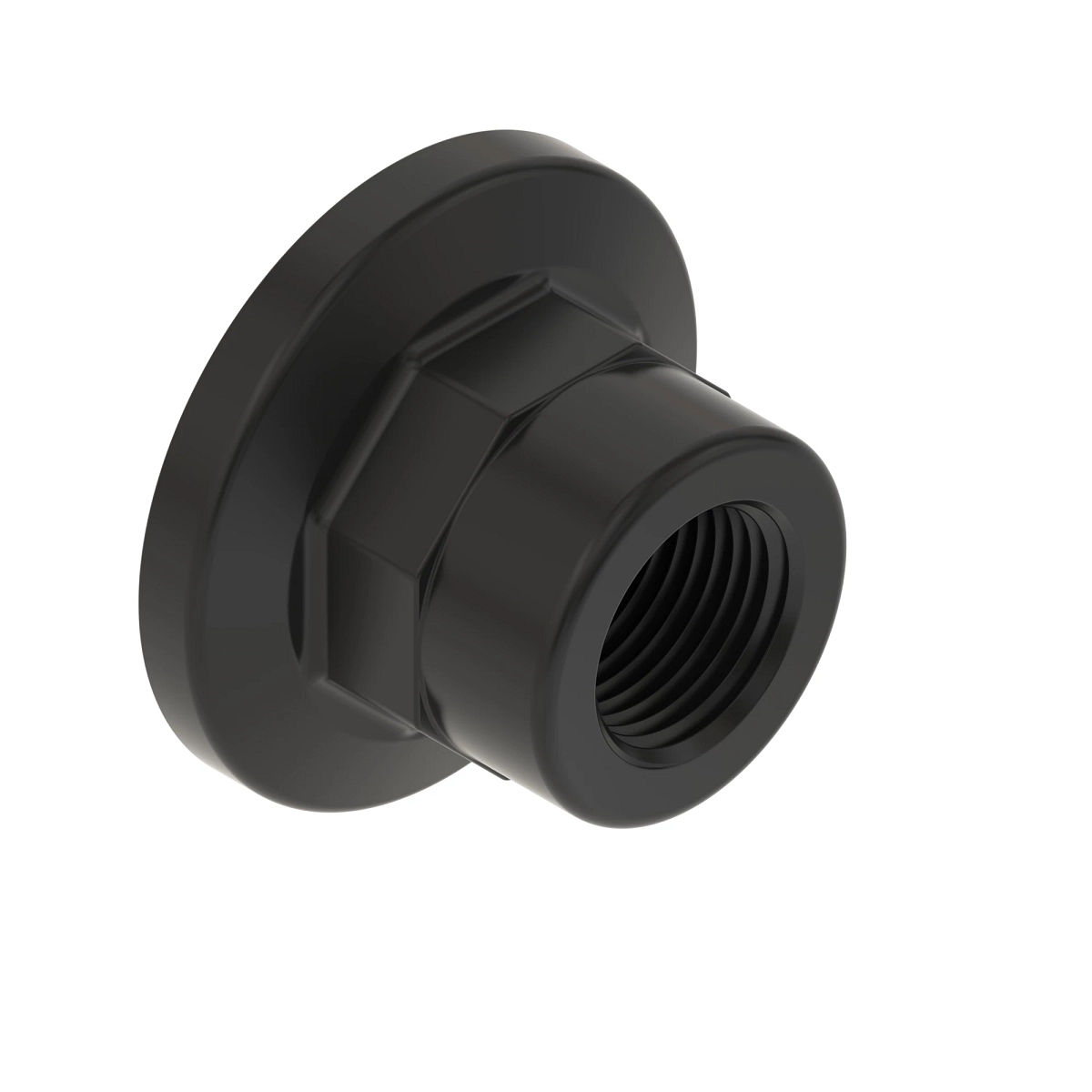 Plug, Fitting, 1" Flange Cap W/ 1/2