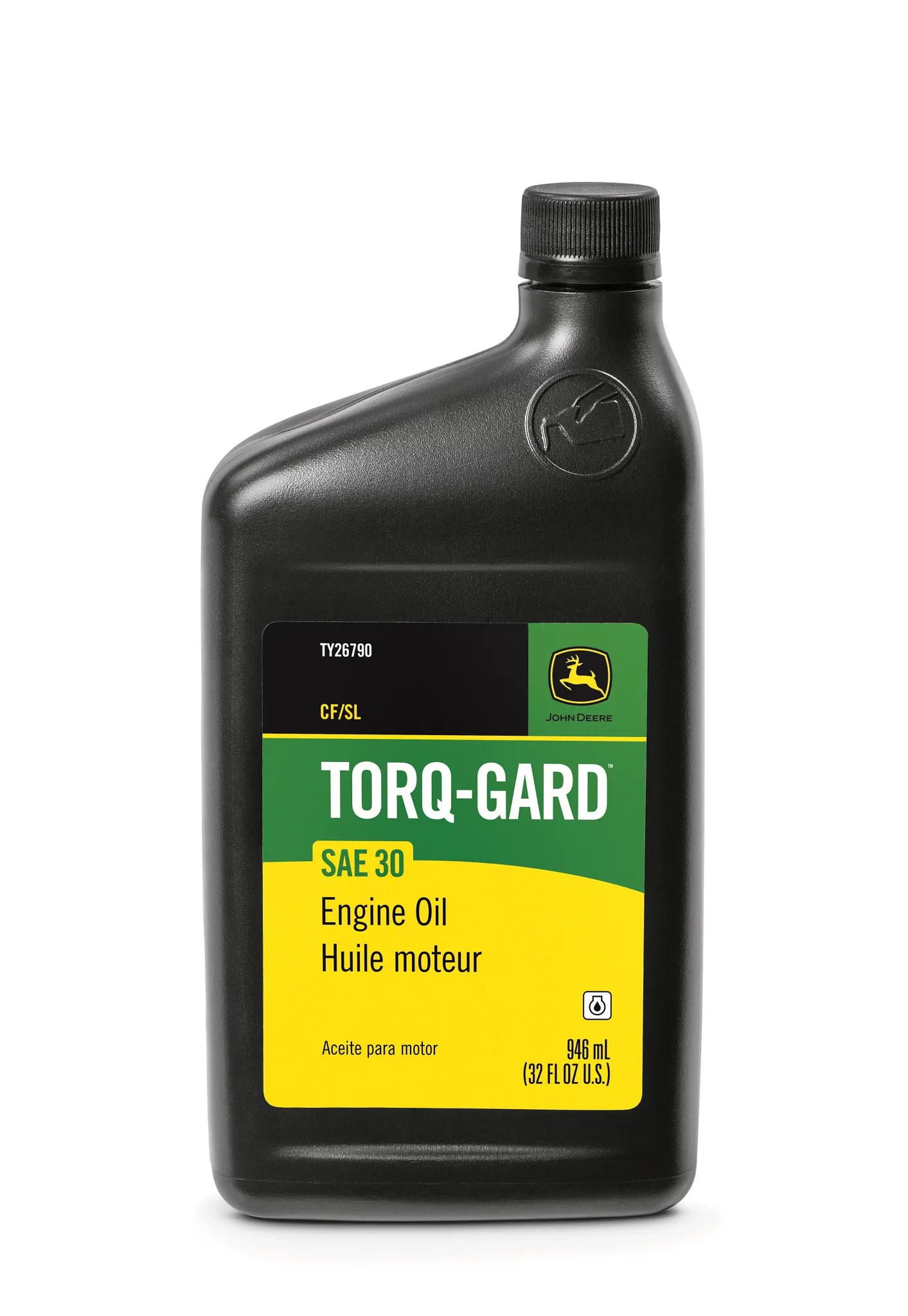 John Deere Engine Oil, Torq-Gard™, SAE 30, API CF/SL, 946 ml (32 Fluid Oz) - TY26790