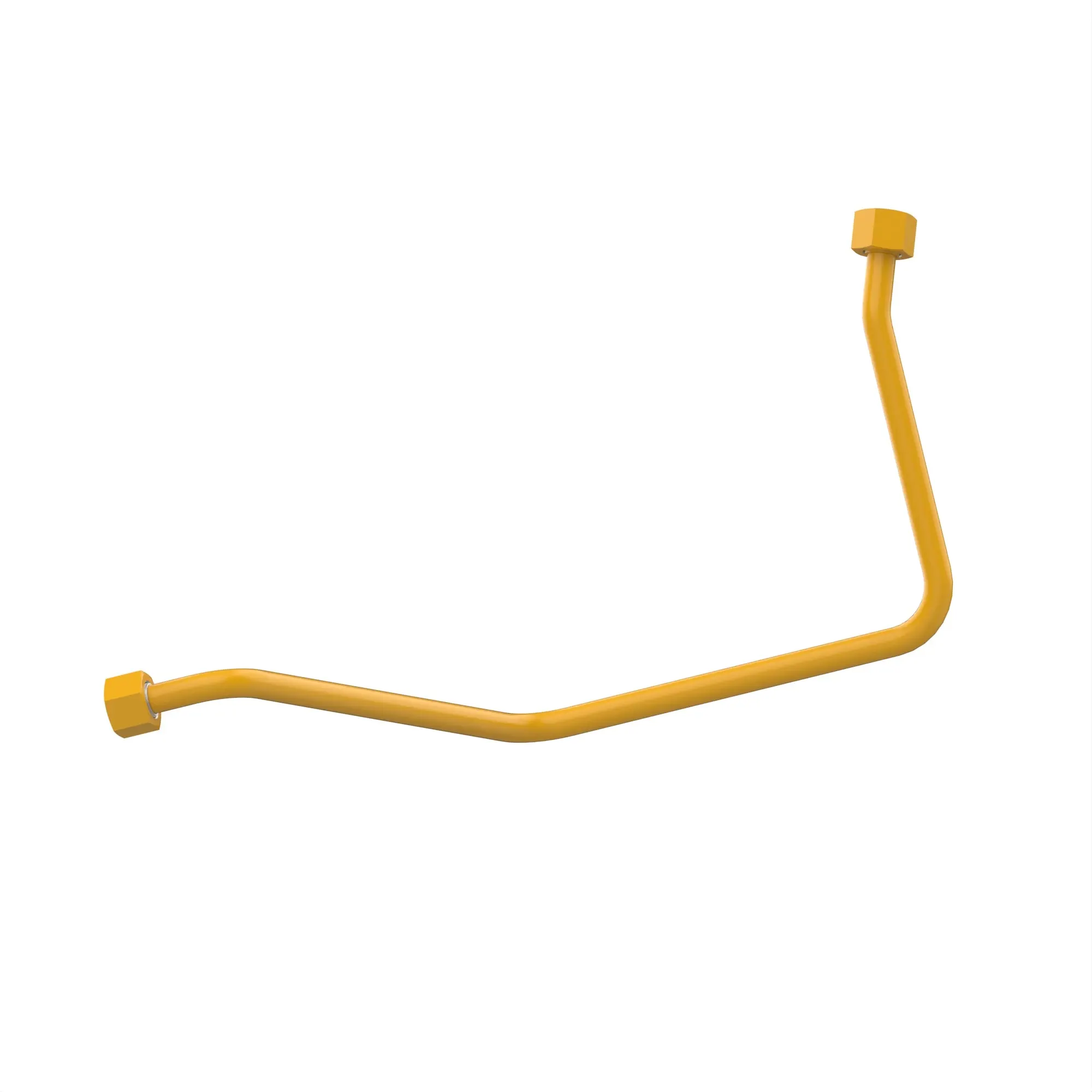 John Deere Hydraulic Cooler Bypass Oil Tube - AT471799