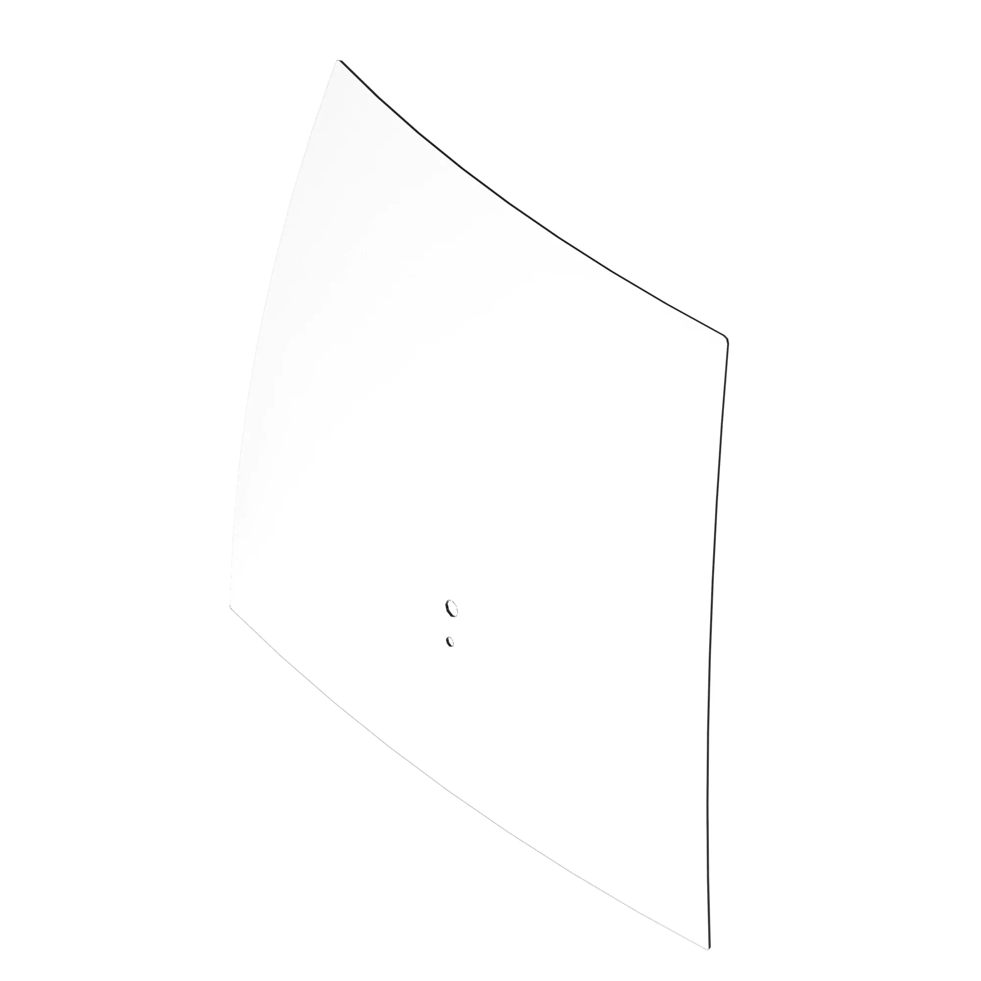 WINDSHIELD, FRONT UPPER, CCC