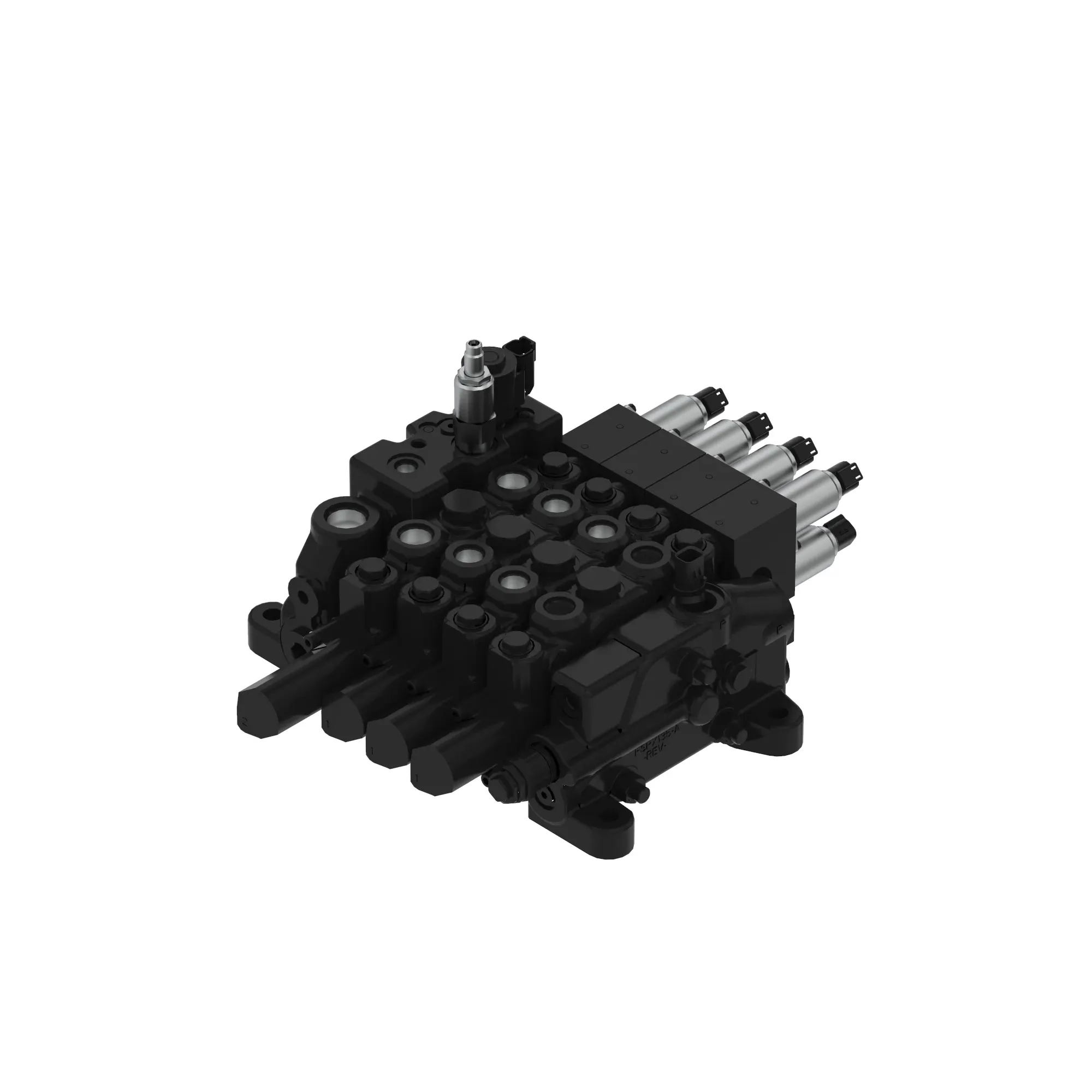 John Deere Hydraulic Actuated Control Valve, 4-Spool - AT497301