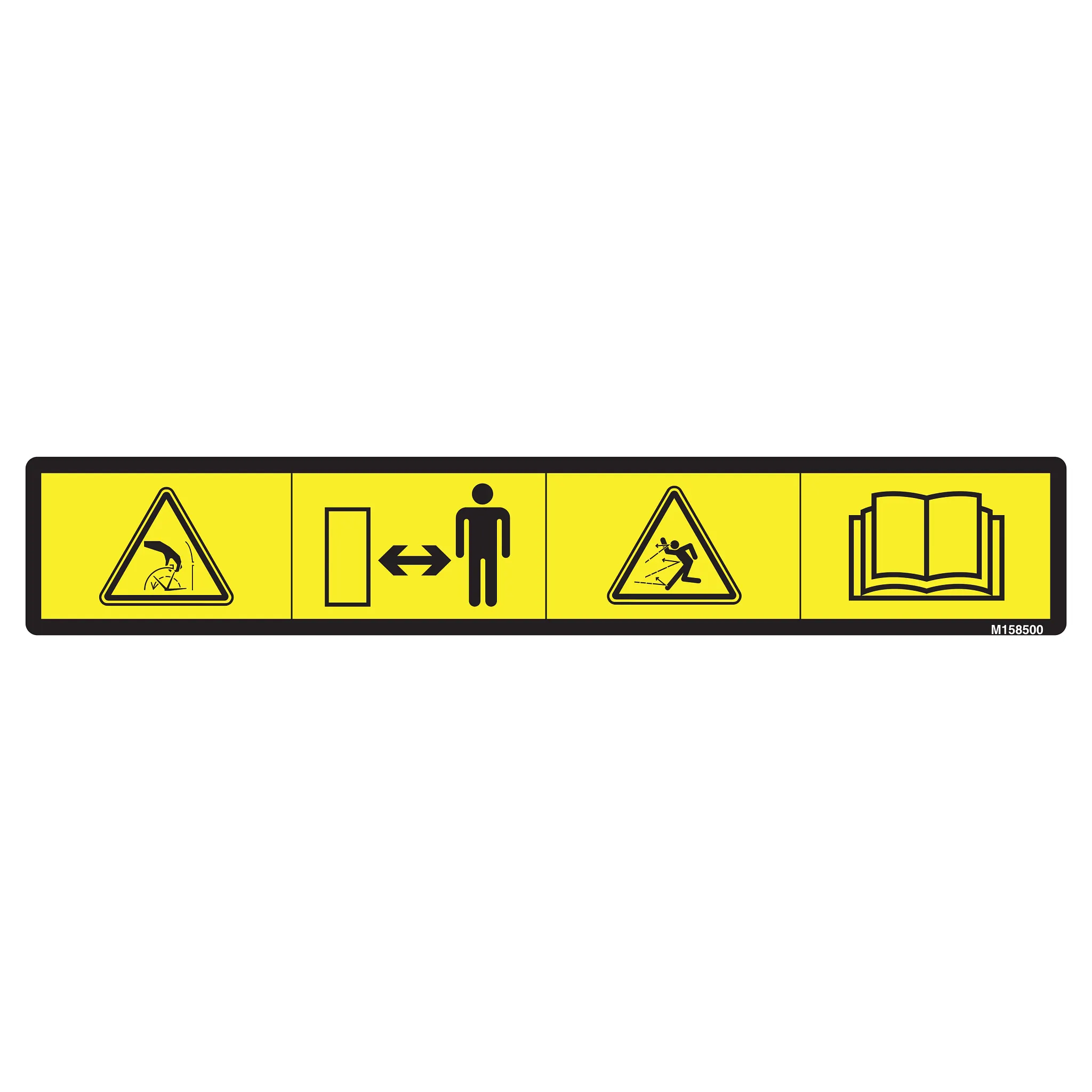John Deere Label - M158500