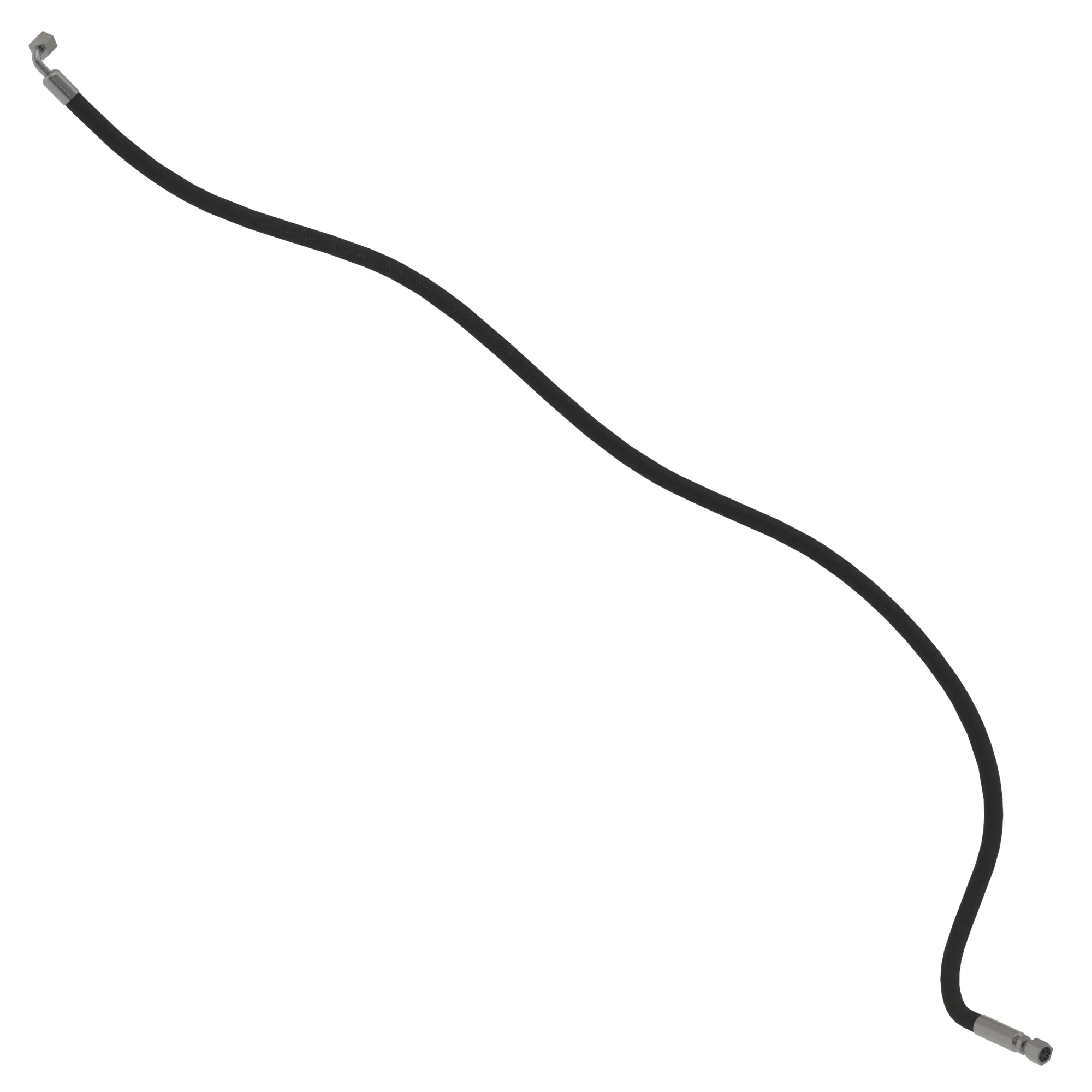 John Deere Front Axle Cooling Pump Outlet Hydraulic Hose - AT541878