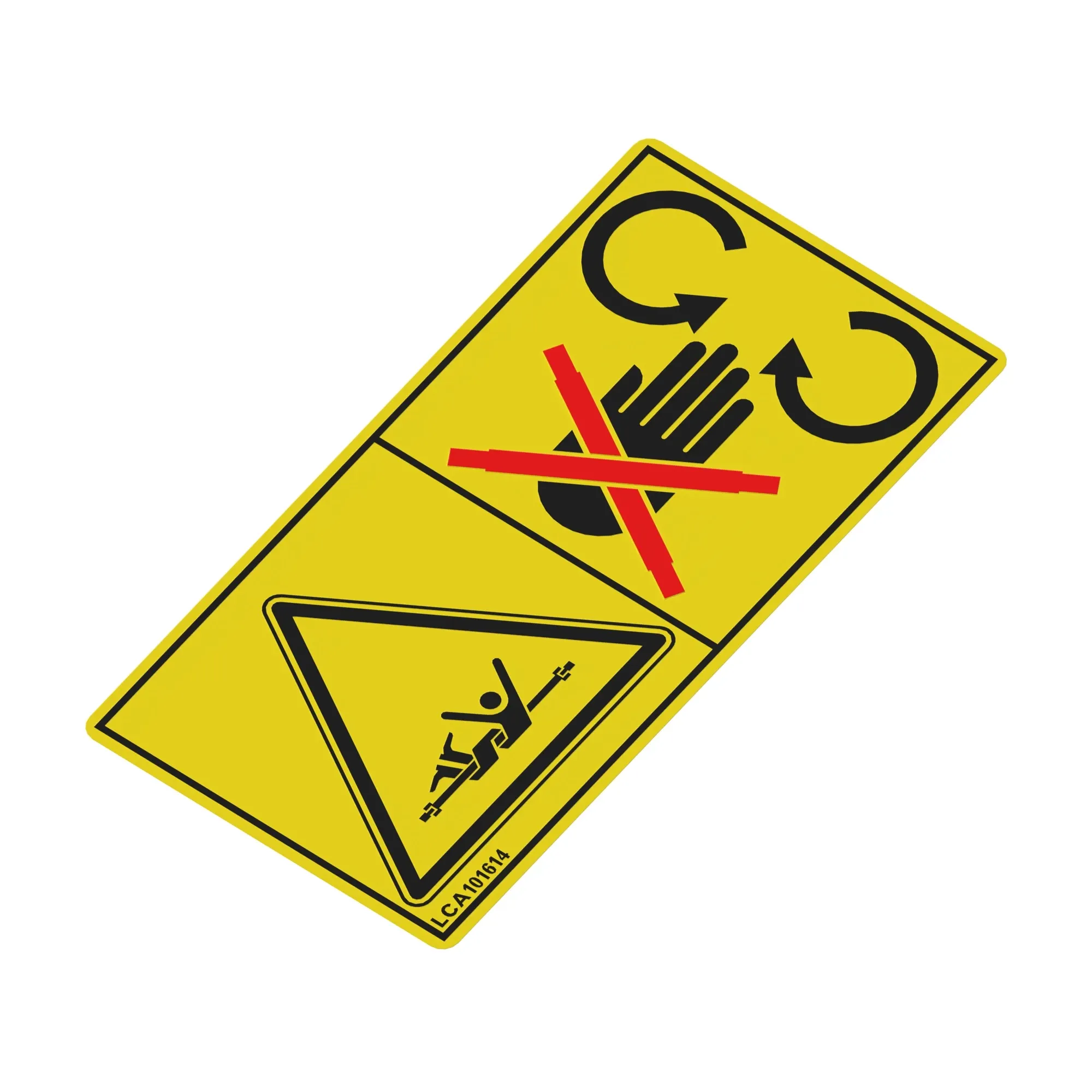 SICHERHEITSAUFKLEBER
