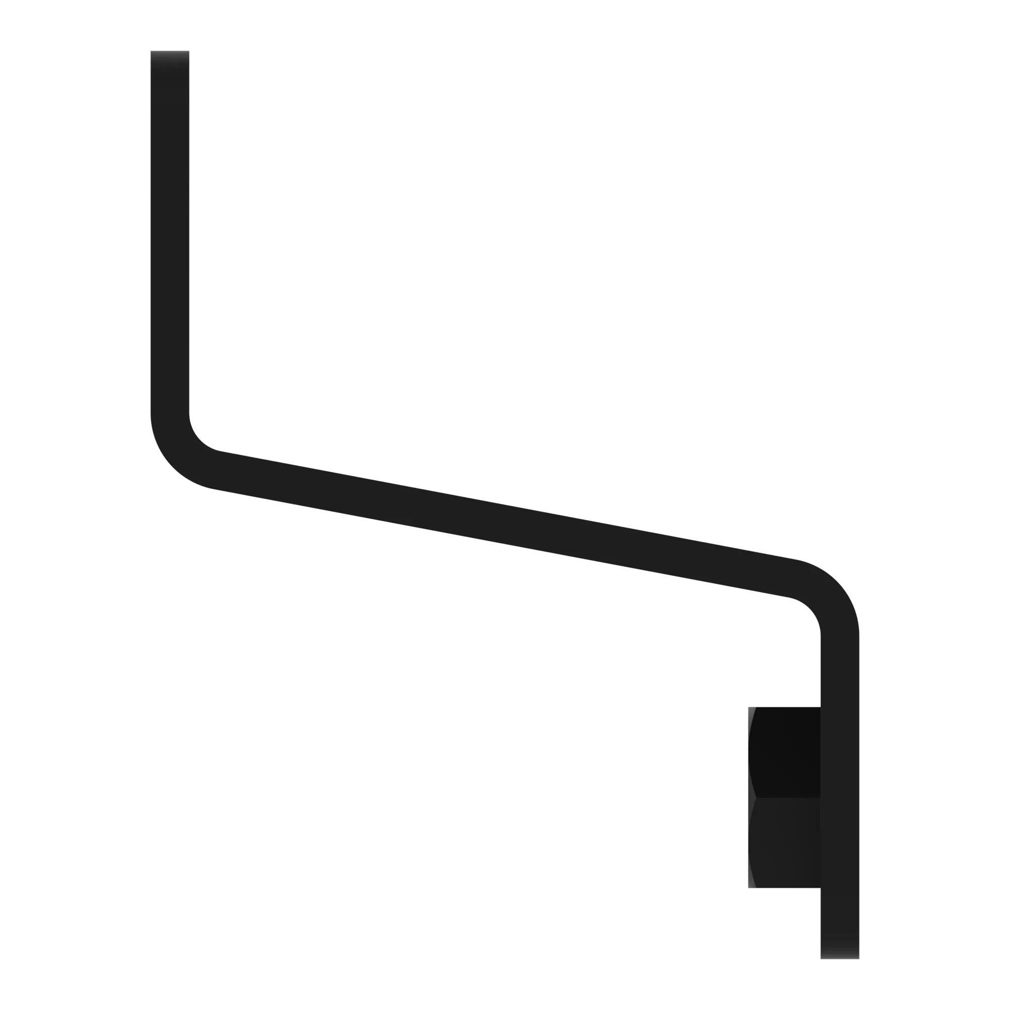 BRACKET, FRONT HITCH LINE BUNDLE, 6