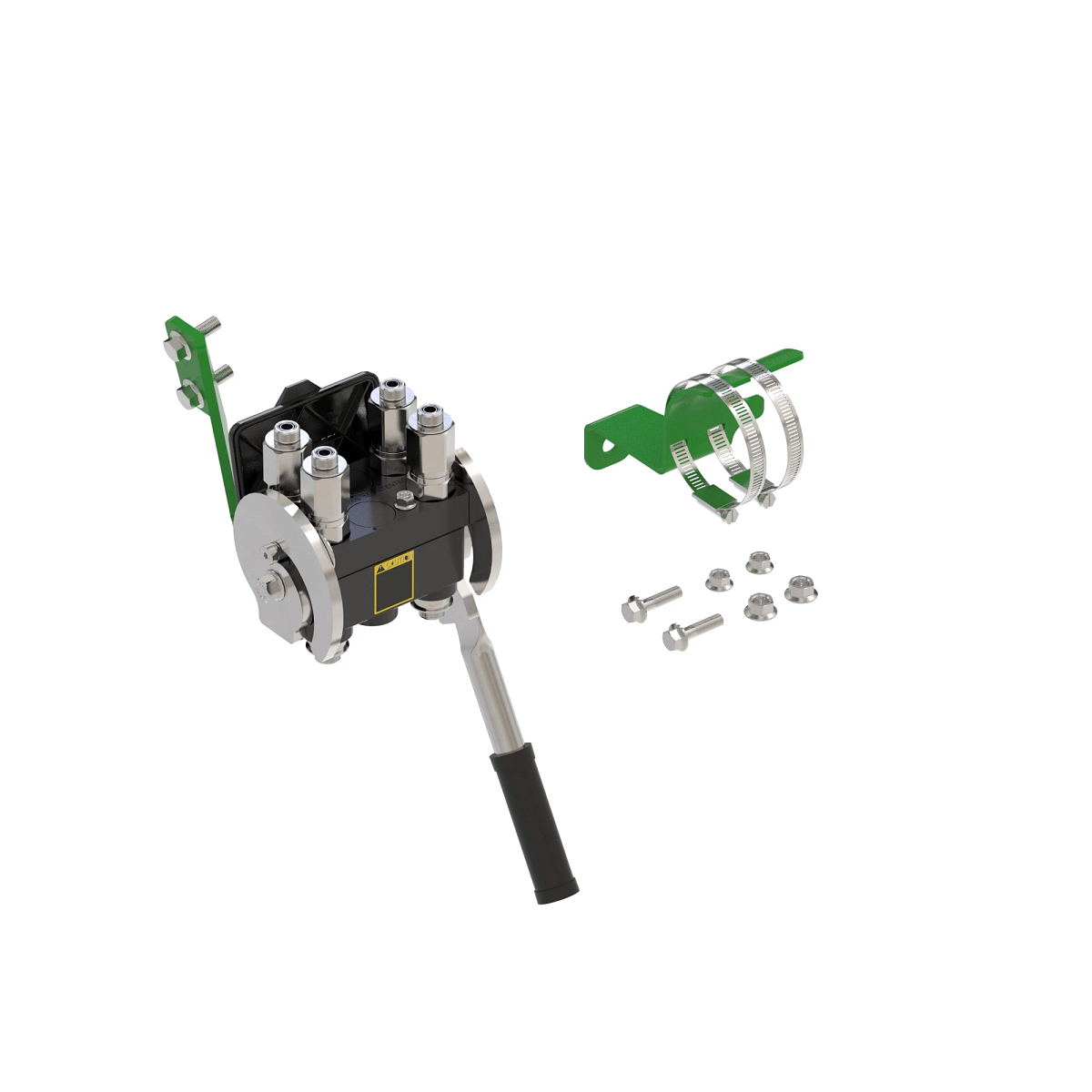 John Deere Two Function Single-Point Hydraulic Quick-Connect Coupler Attachment - BW16400