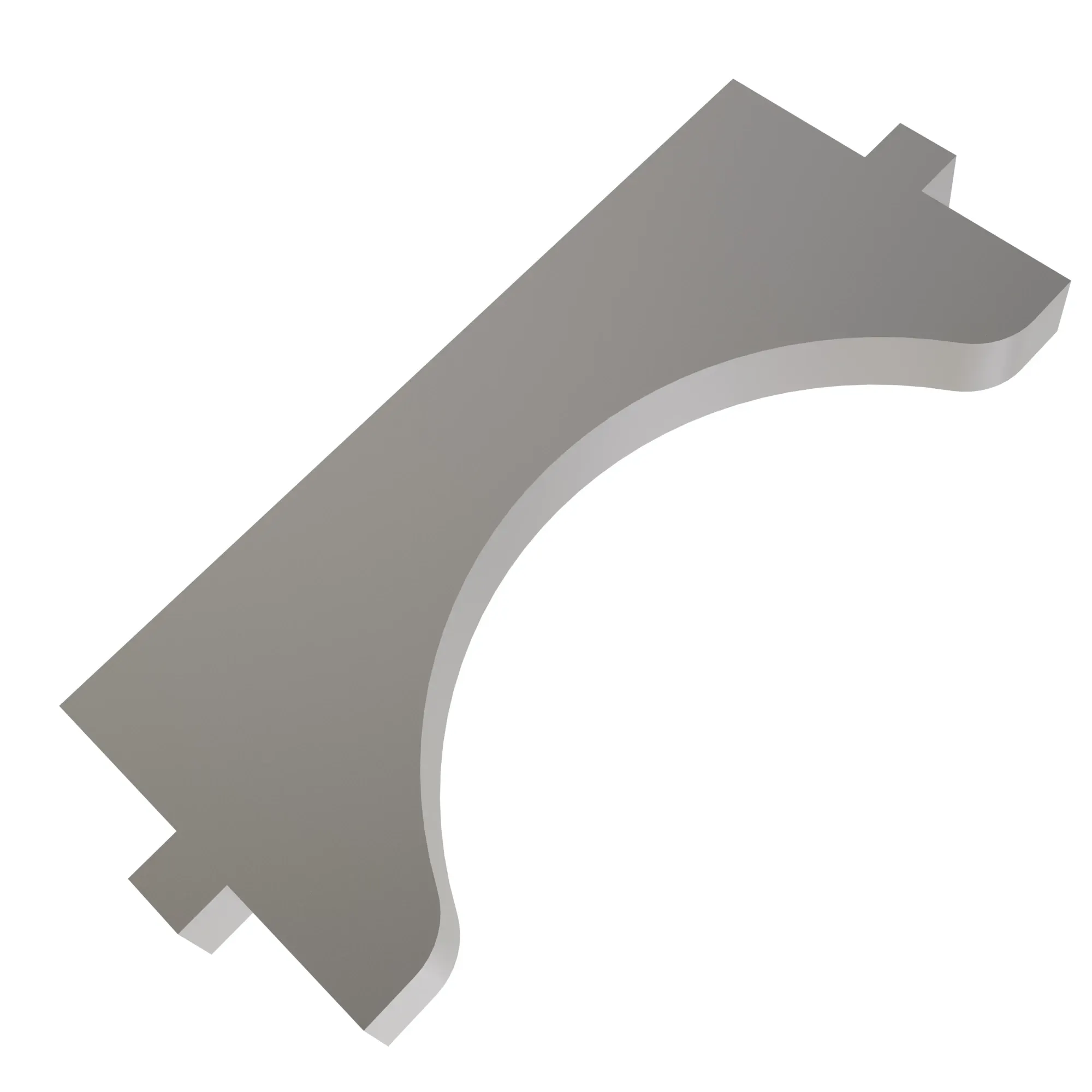 John Deere Thumb Cylinder Gusset Plate - T244678
