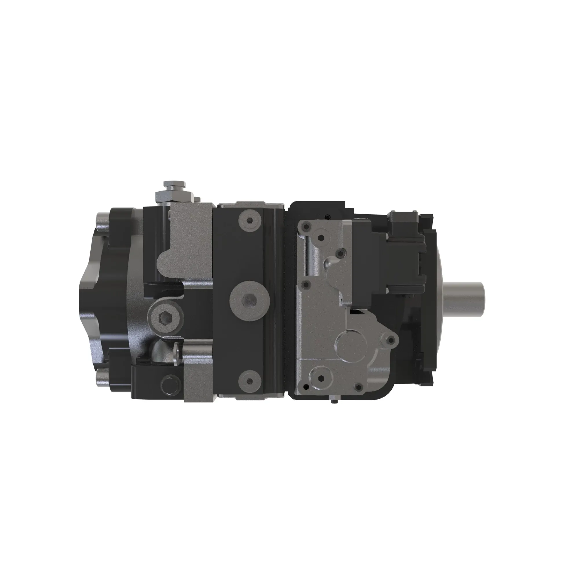 S90 PUMP WITH B TYPE AUX PAD SERIES 90 PUMP