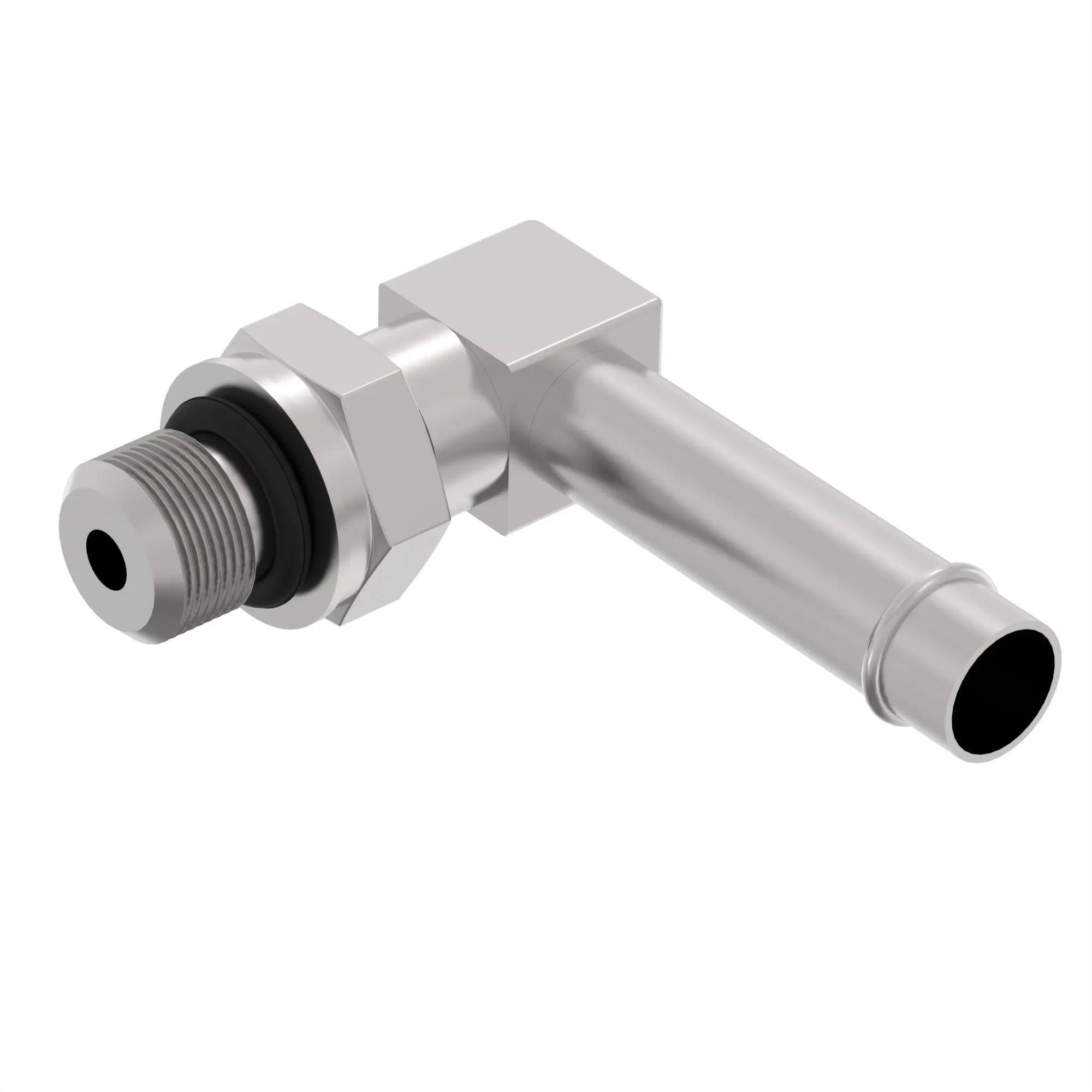 HOSE FITTING, HOSE FITTING, 90 DEGR