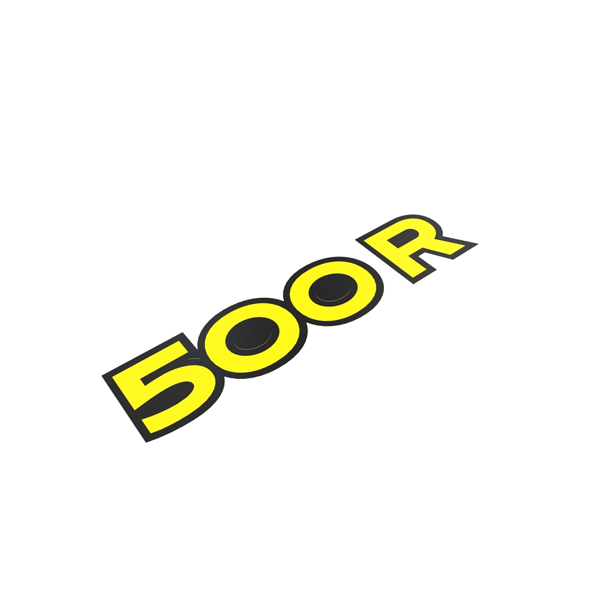Label, Model 500R