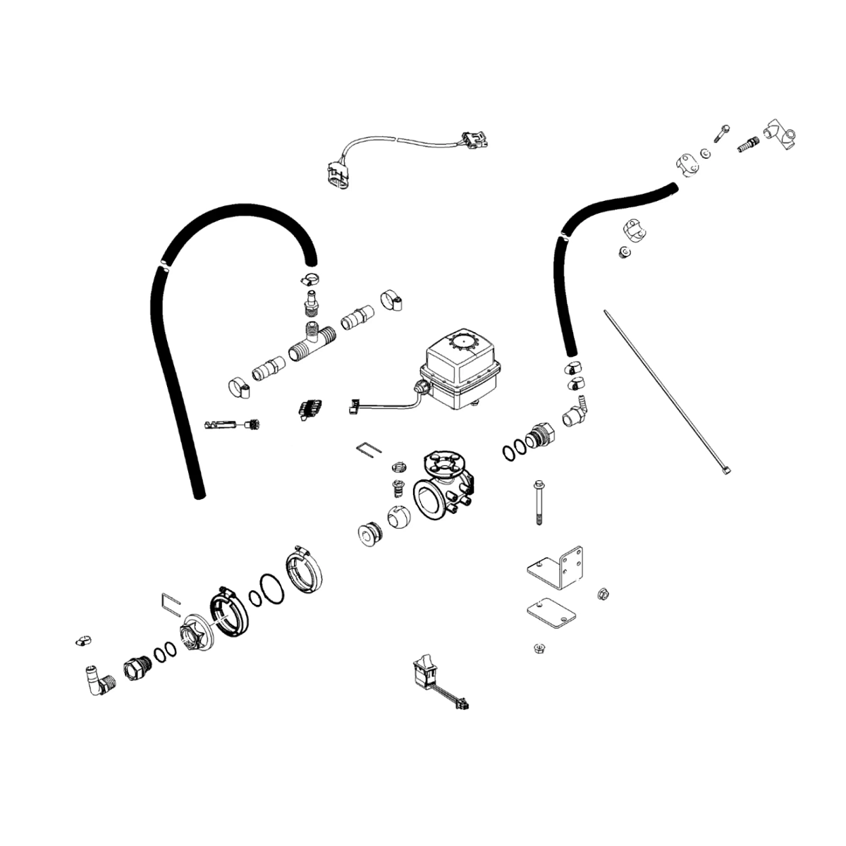 Nozzle Kit, Bundle-Fence Row Nozzle
