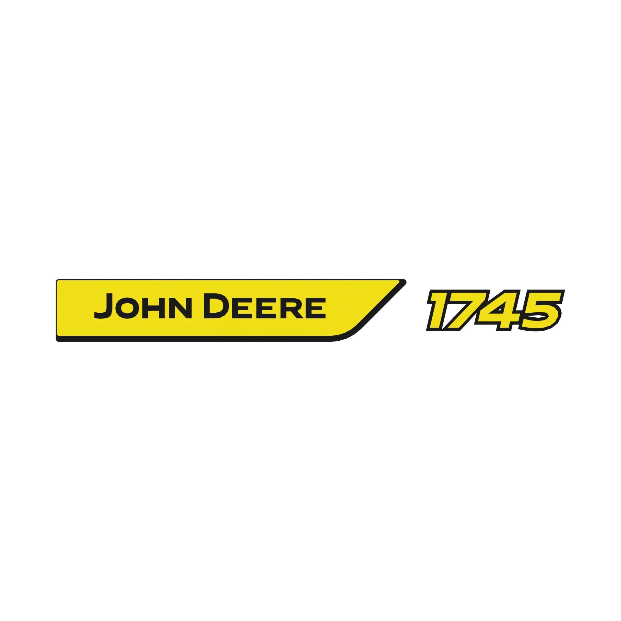 John Deere AKRON Model Number Sign, Left Side - KK92421