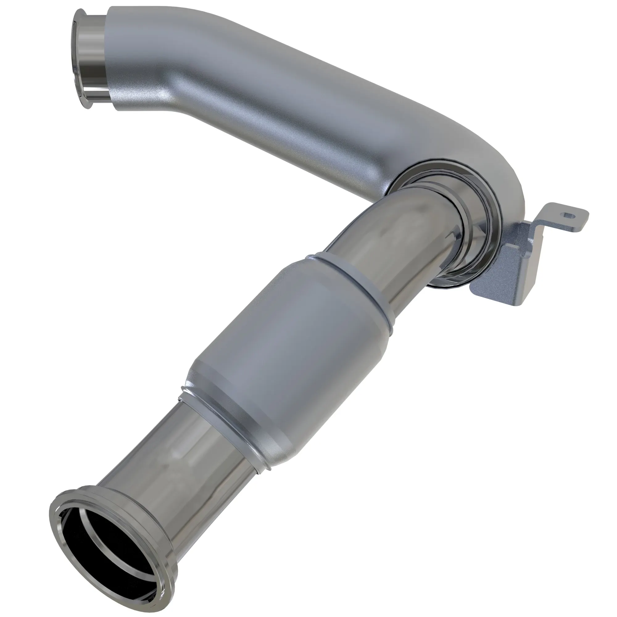 John Deere Turbo Out Exhaust Pipe - TA21099