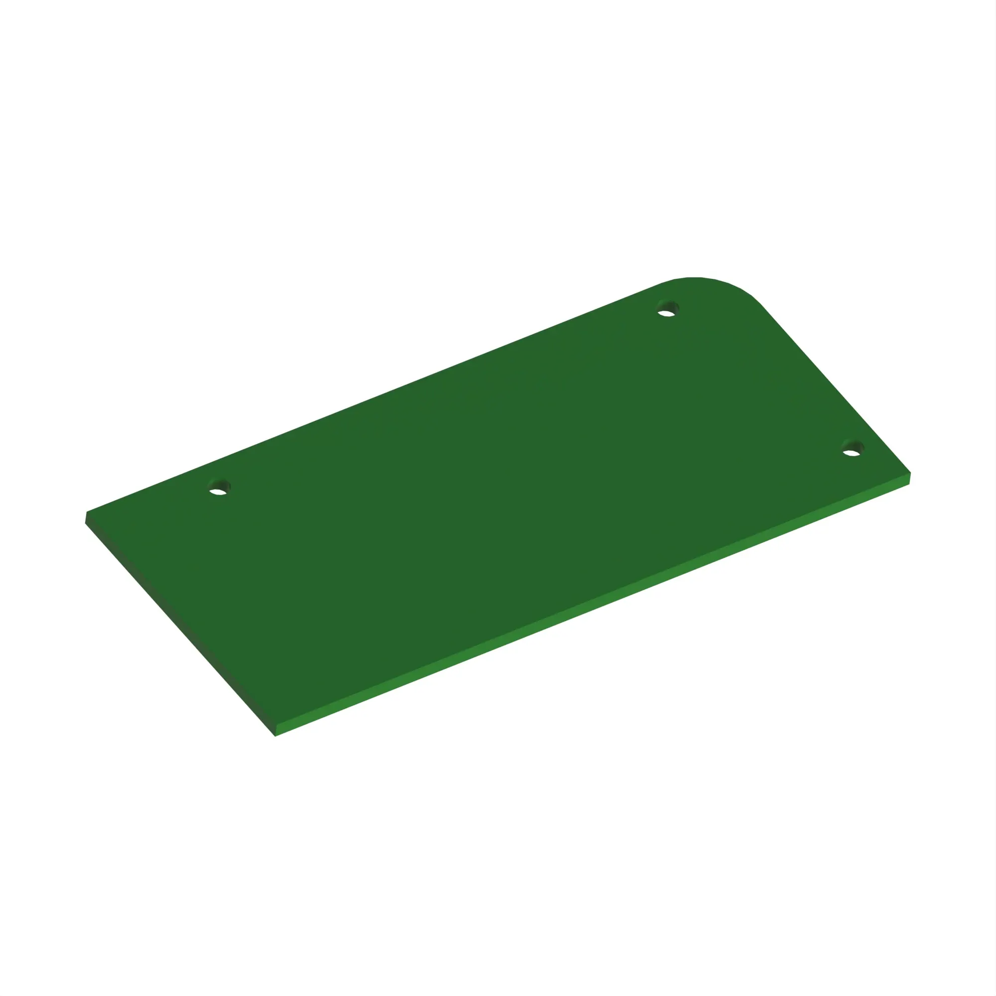 John Deere HVAC Cover, Plate - T321240