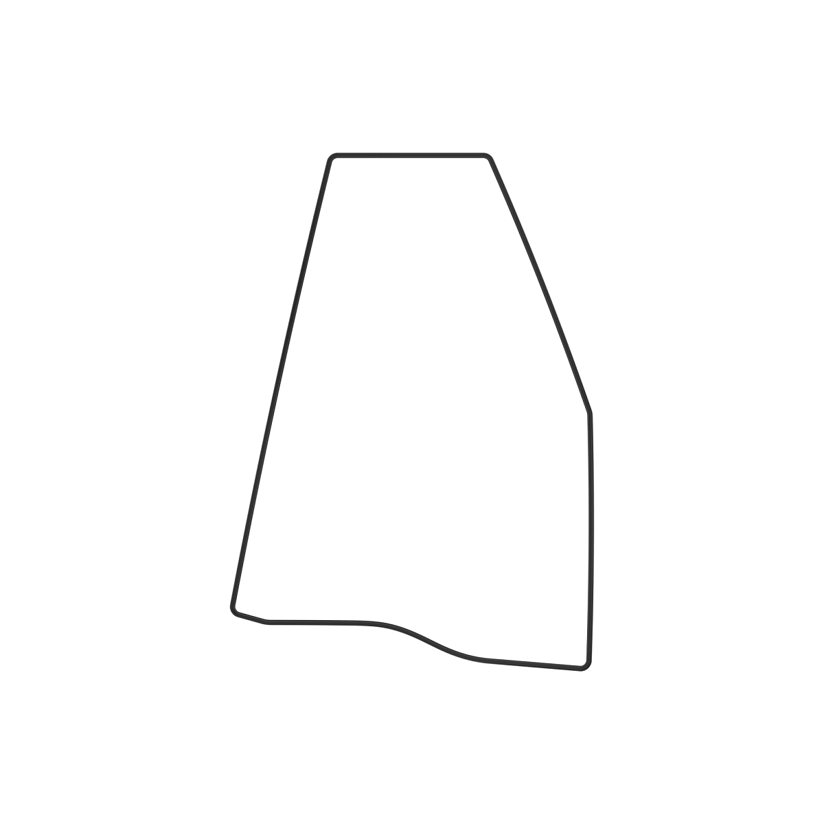 WEATHERSTRIP, LH DOOR SEAL