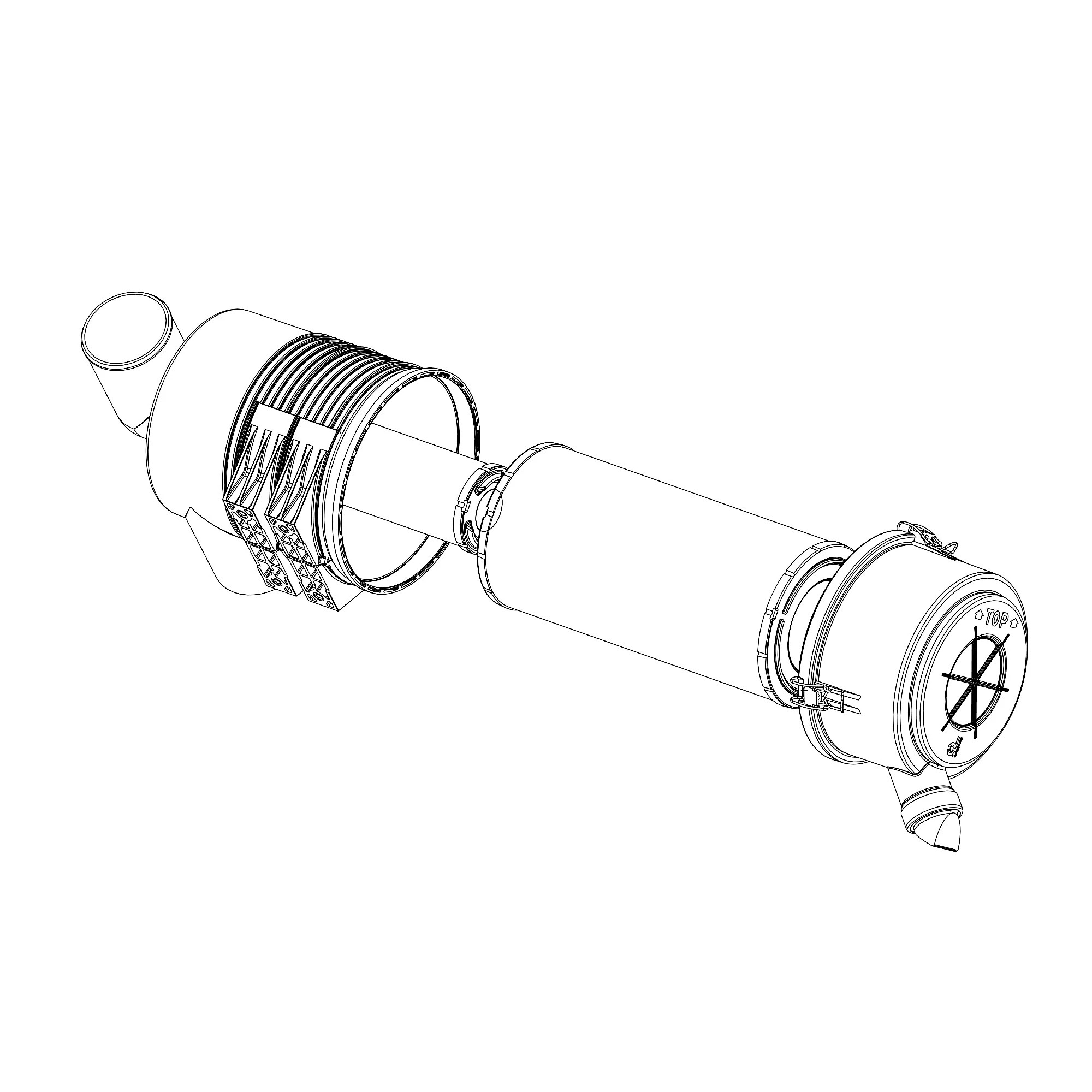 FILTER ELEMENT, SAFETY, 360 CUBIC M