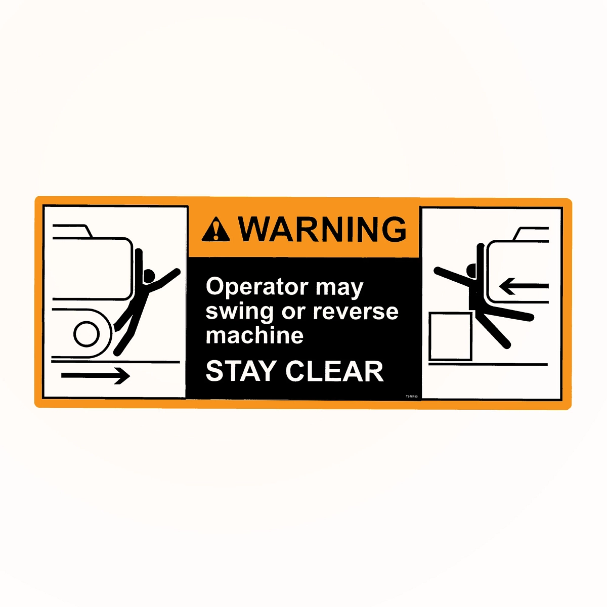 Decal, Caution for Swing