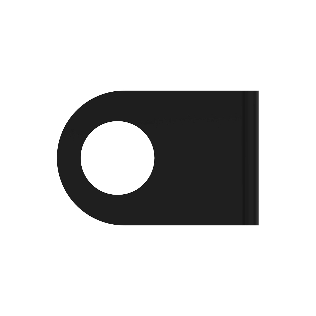 BRACKET, 100/200 SERIES 46 SNOW BLA