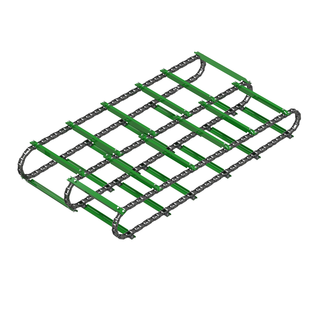 John Deere Feederhouse Roller Chain, 90 Links - AH231006