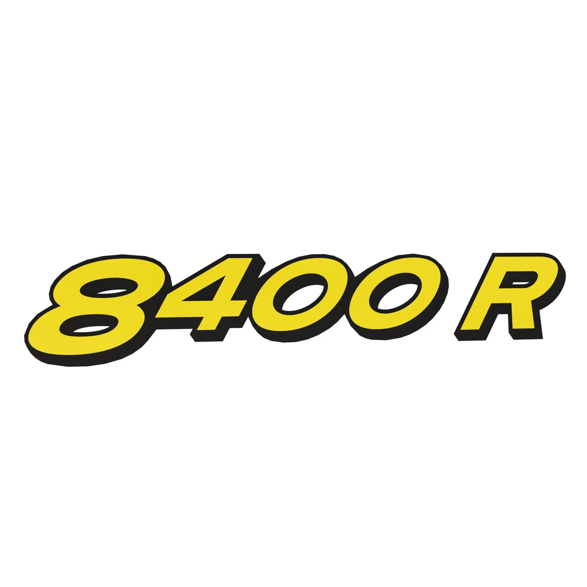 John Deere 8400R Label, Left Side - R553779