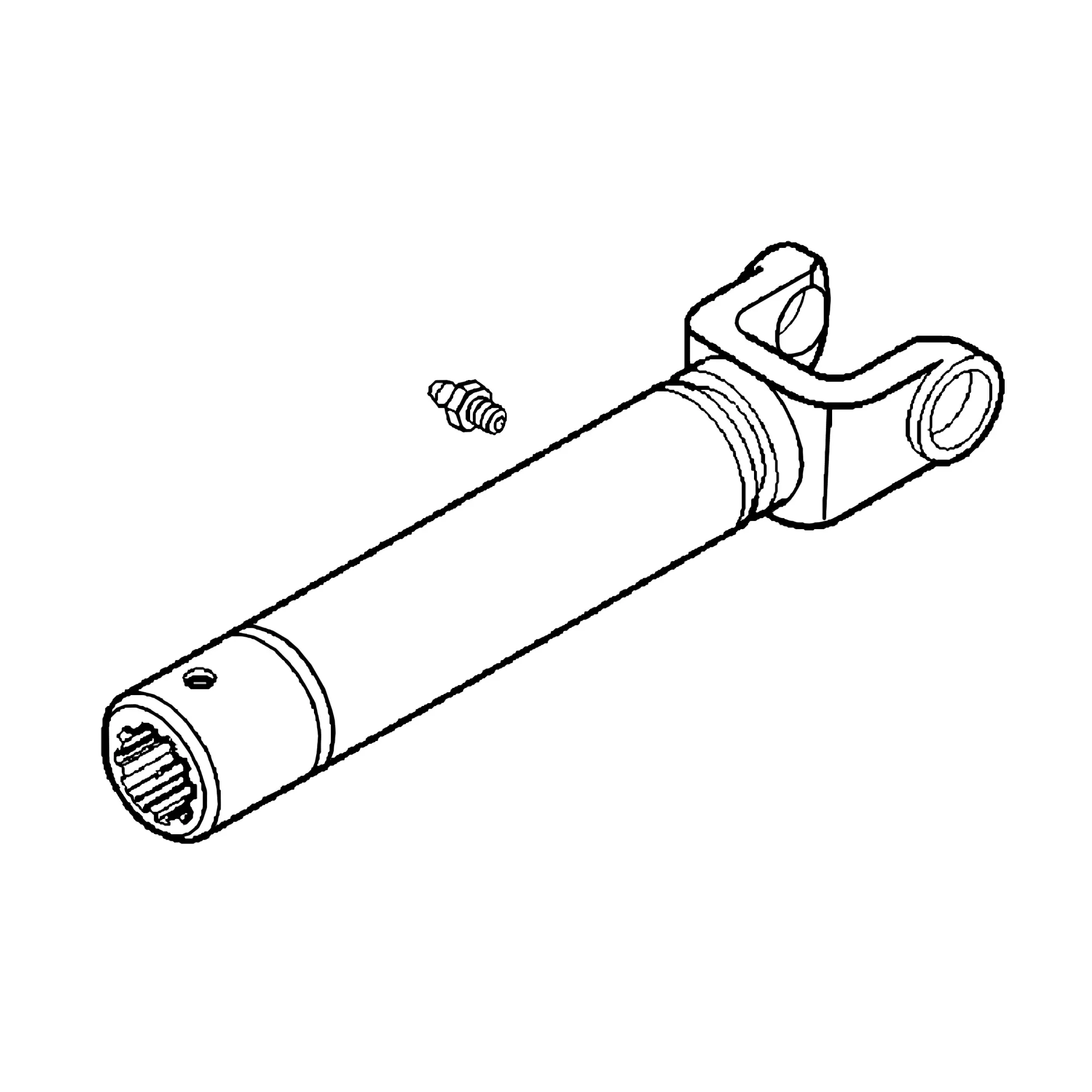 John Deere Yoke and Shaft Assembly - AXE14375
