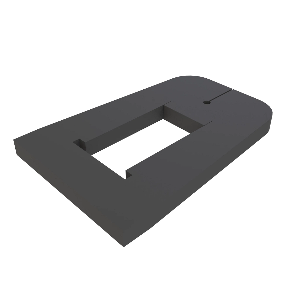 Seal From Foam Plate to Mirro