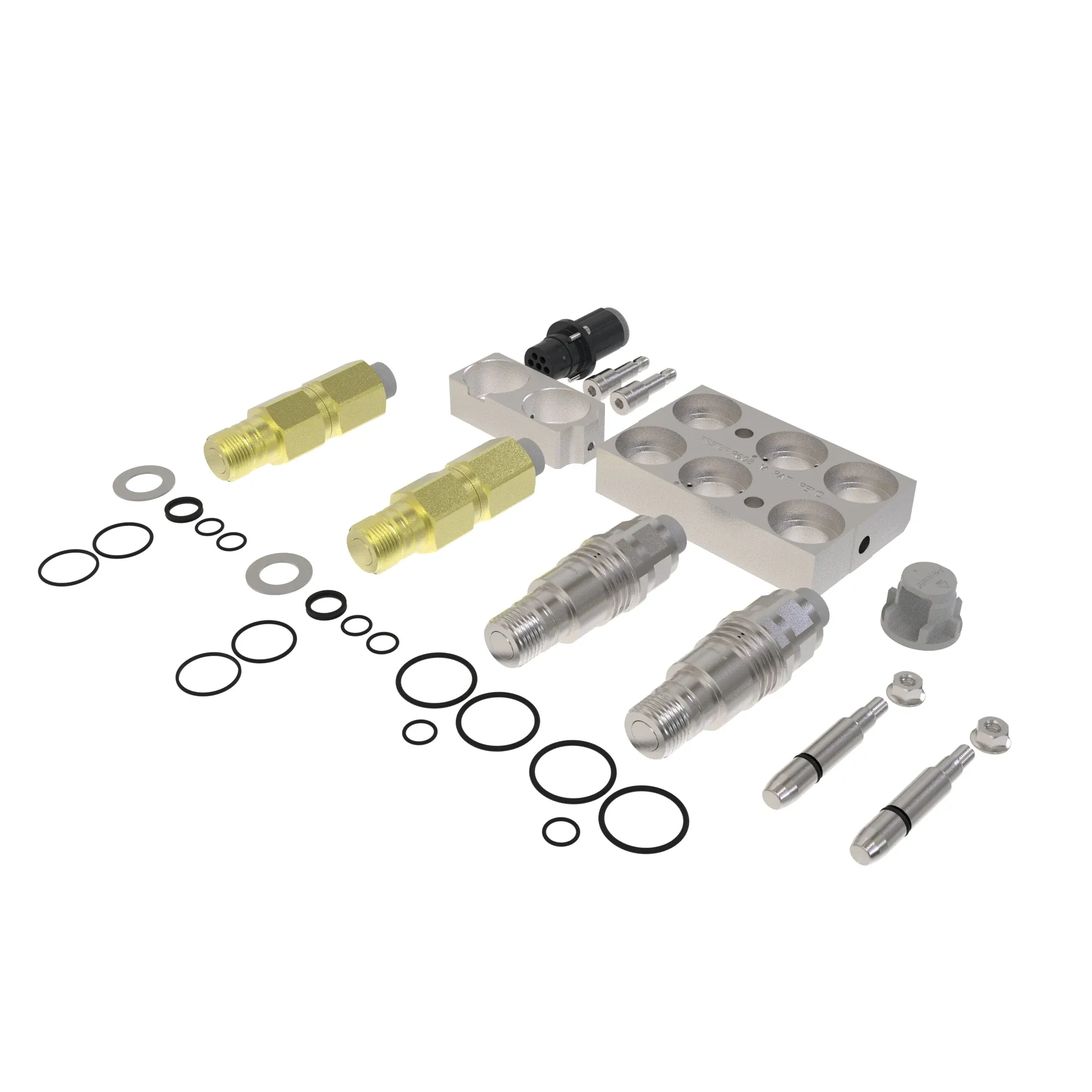 John Deere 2-Function Hydraulic Multi-Coupler Attachment - BXX10196